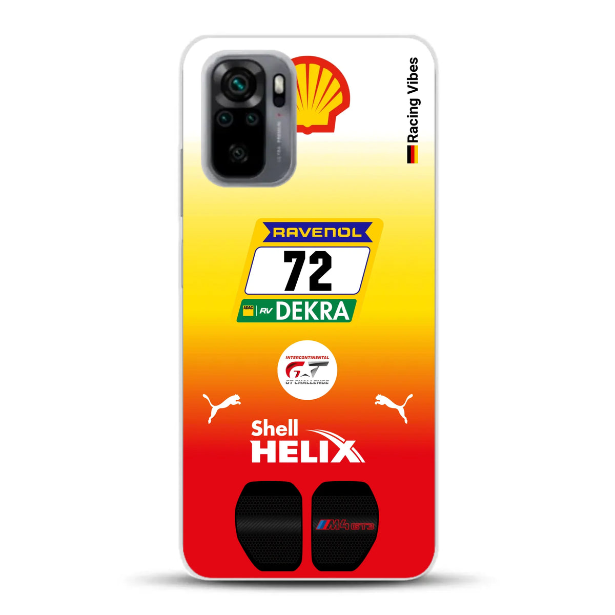 RMG M4 GT3 #72 24h Nürburgring 2024 Livery - Custodia per cellulare personalizzata per Xiaomi