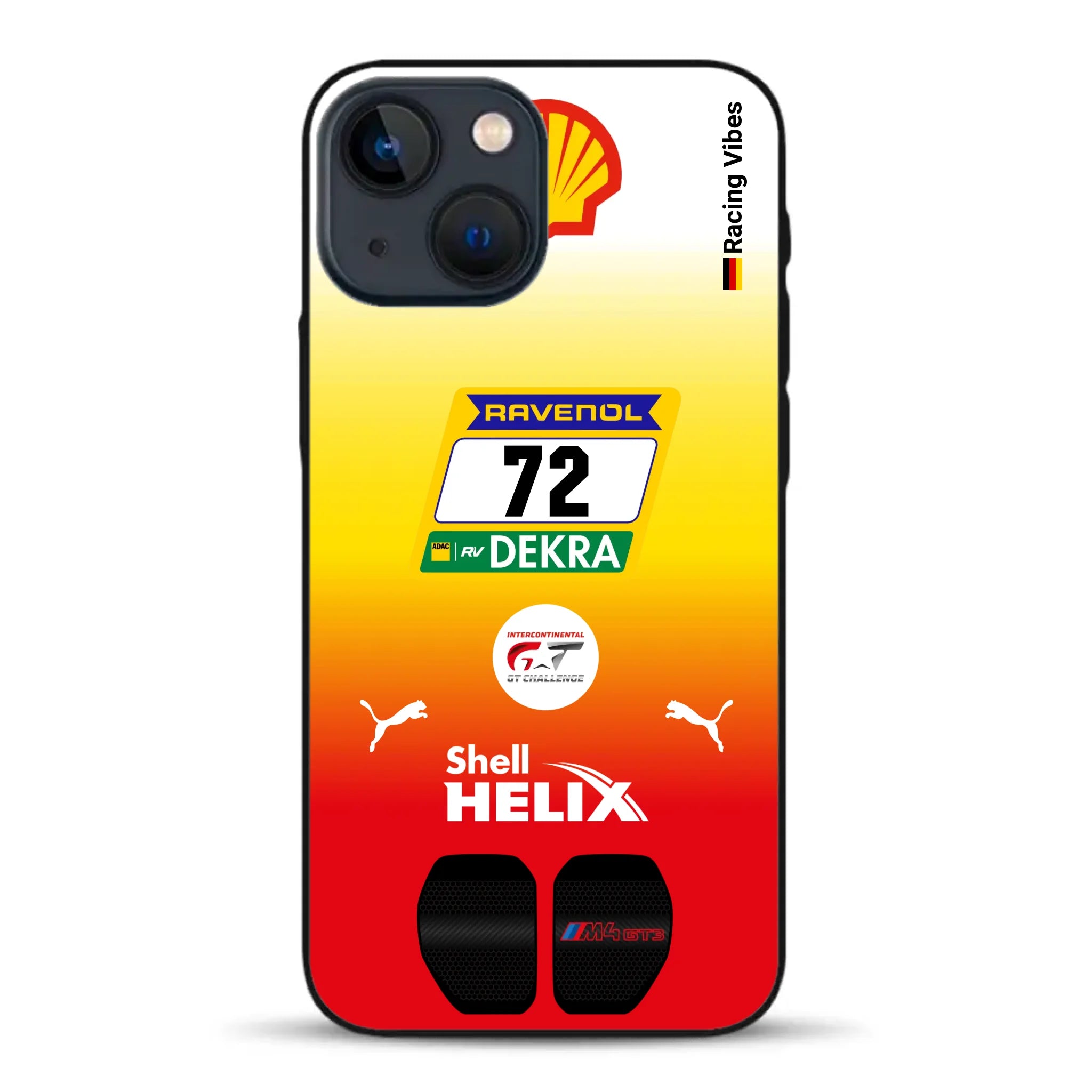 RMG M4 GT3 #72 24h Nürburgring 2024 Livery - Custom phone case for iPhone