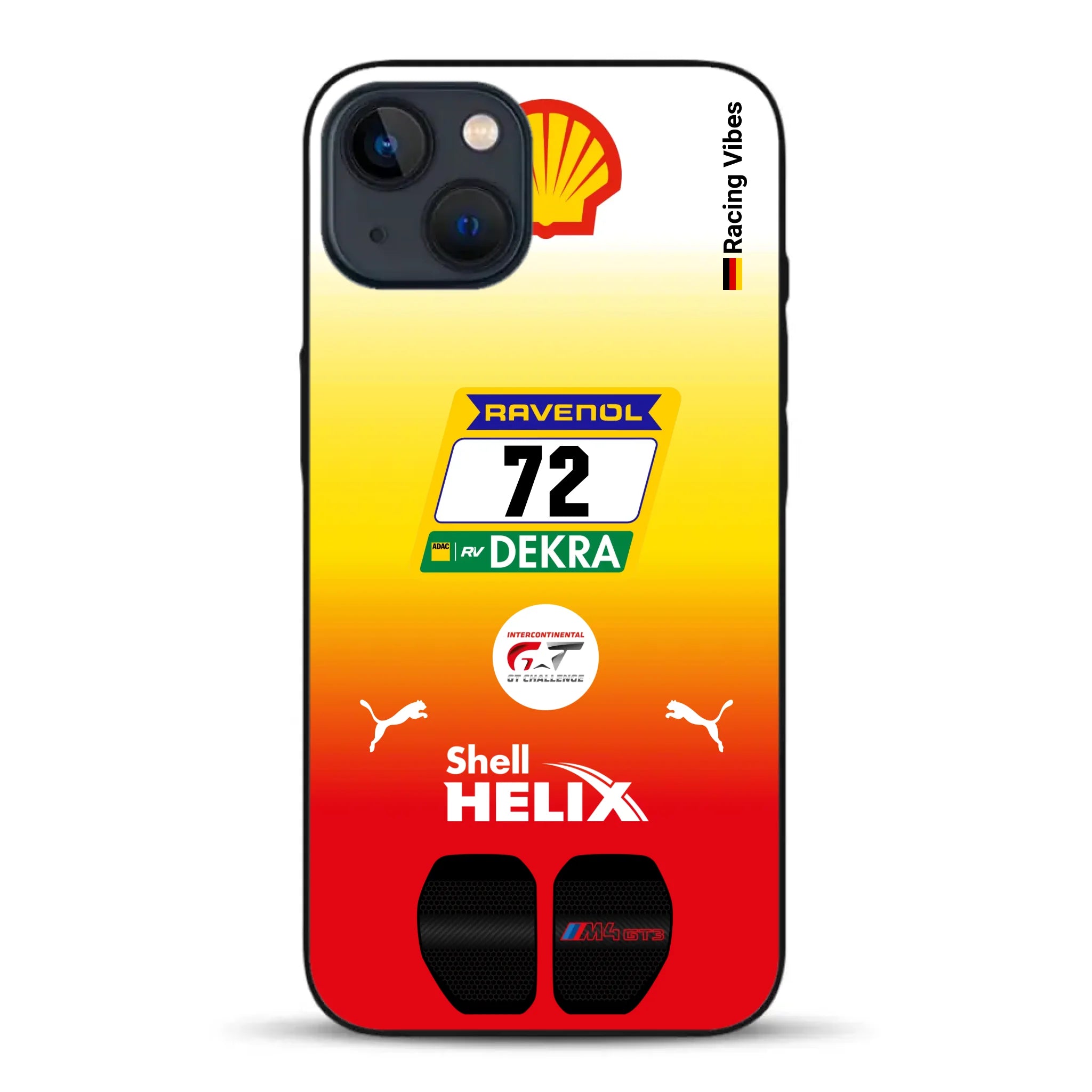 RMG M4 GT3 #72 24h Nürburgring 2024 Livery - Custom phone case for iPhone