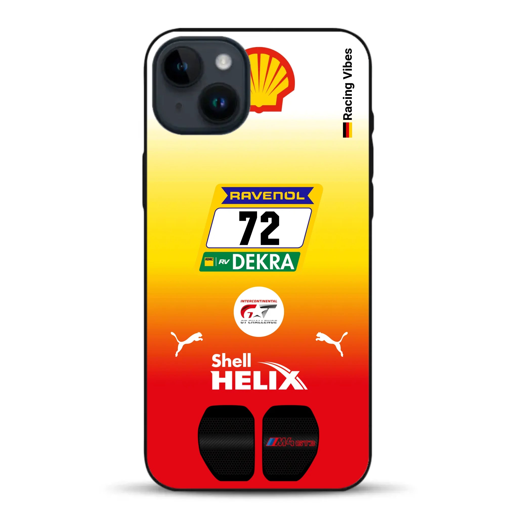 RMG M4 GT3 #72 24h Nürburgring 2024 Livery - Custom phone case for iPhone