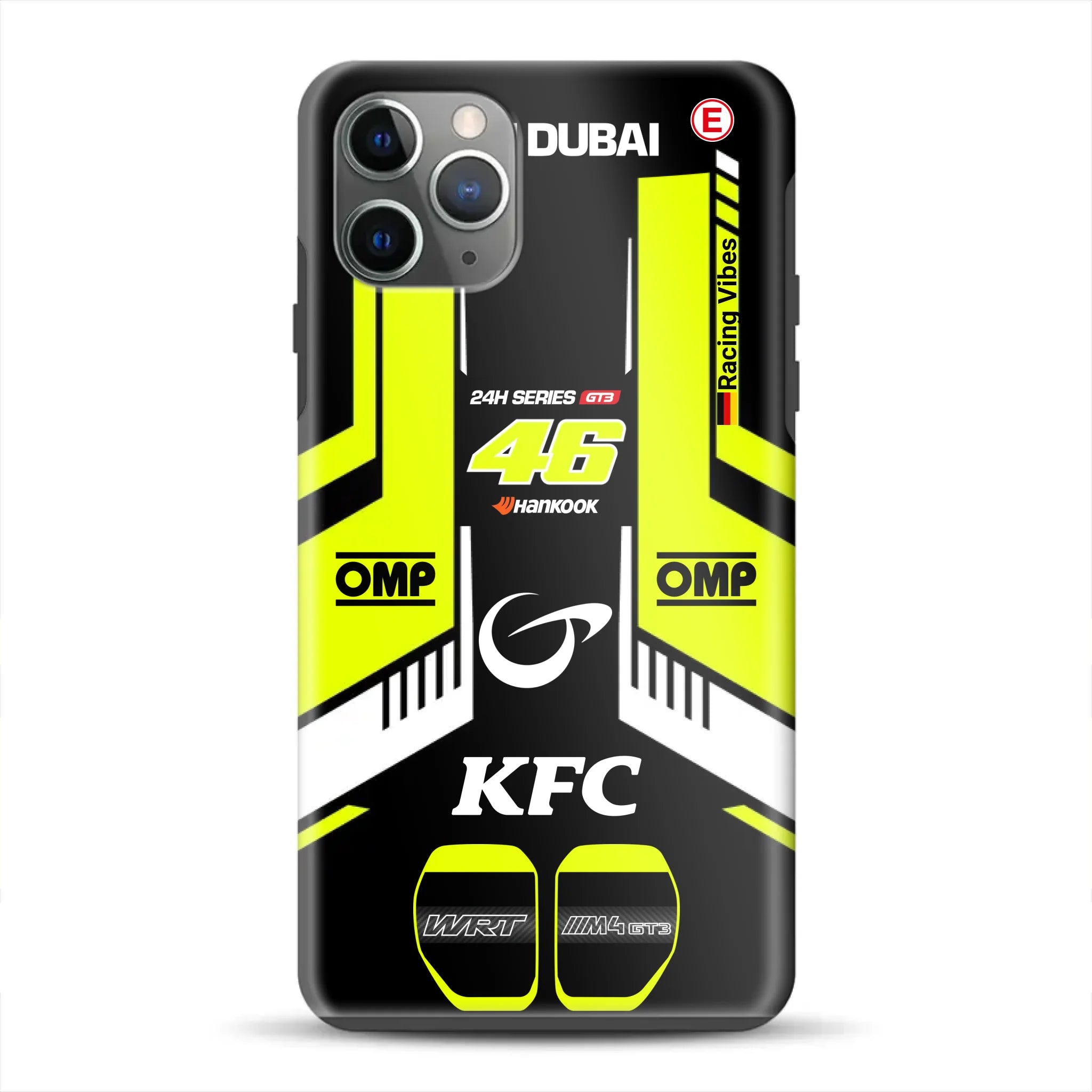 M4 GT3 #46 24h Dubai 2023 Rossi Livery – Custodia premium personalizzata per iPhone