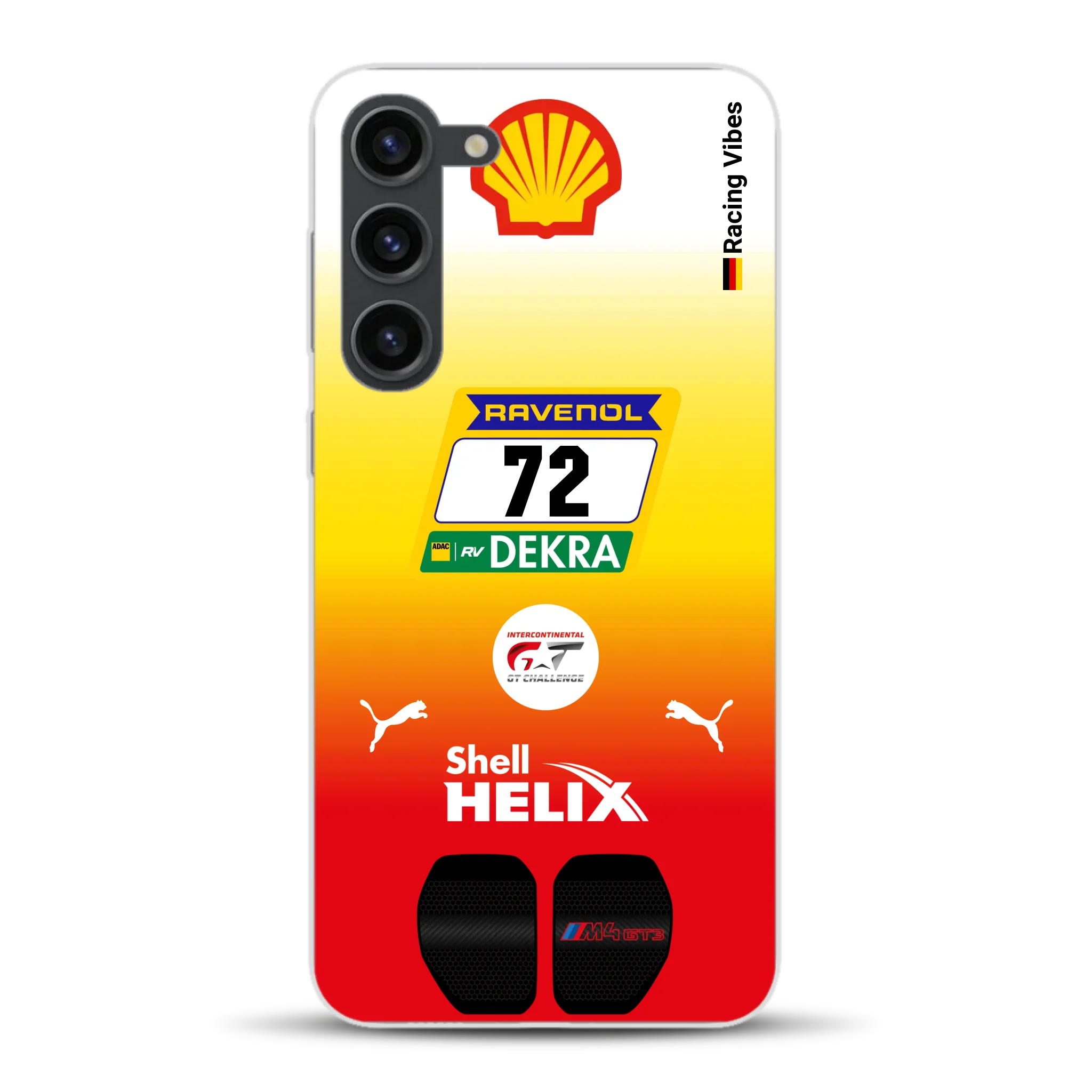 RMG M4 GT3 #72 24h Nürburgring 2024 Livery - Custom phone case for Samsung