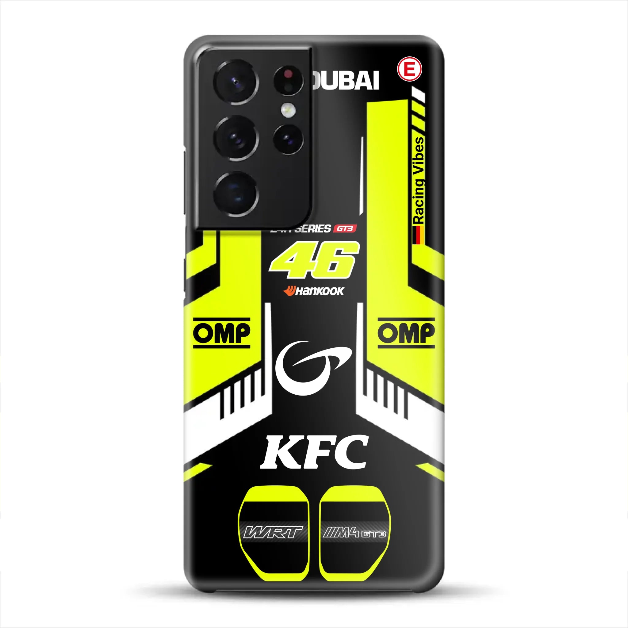 M4 GT3 #46 24h Dubai 2023 Rossi Livery - Individuelle Hardcase Hülle für Samsung