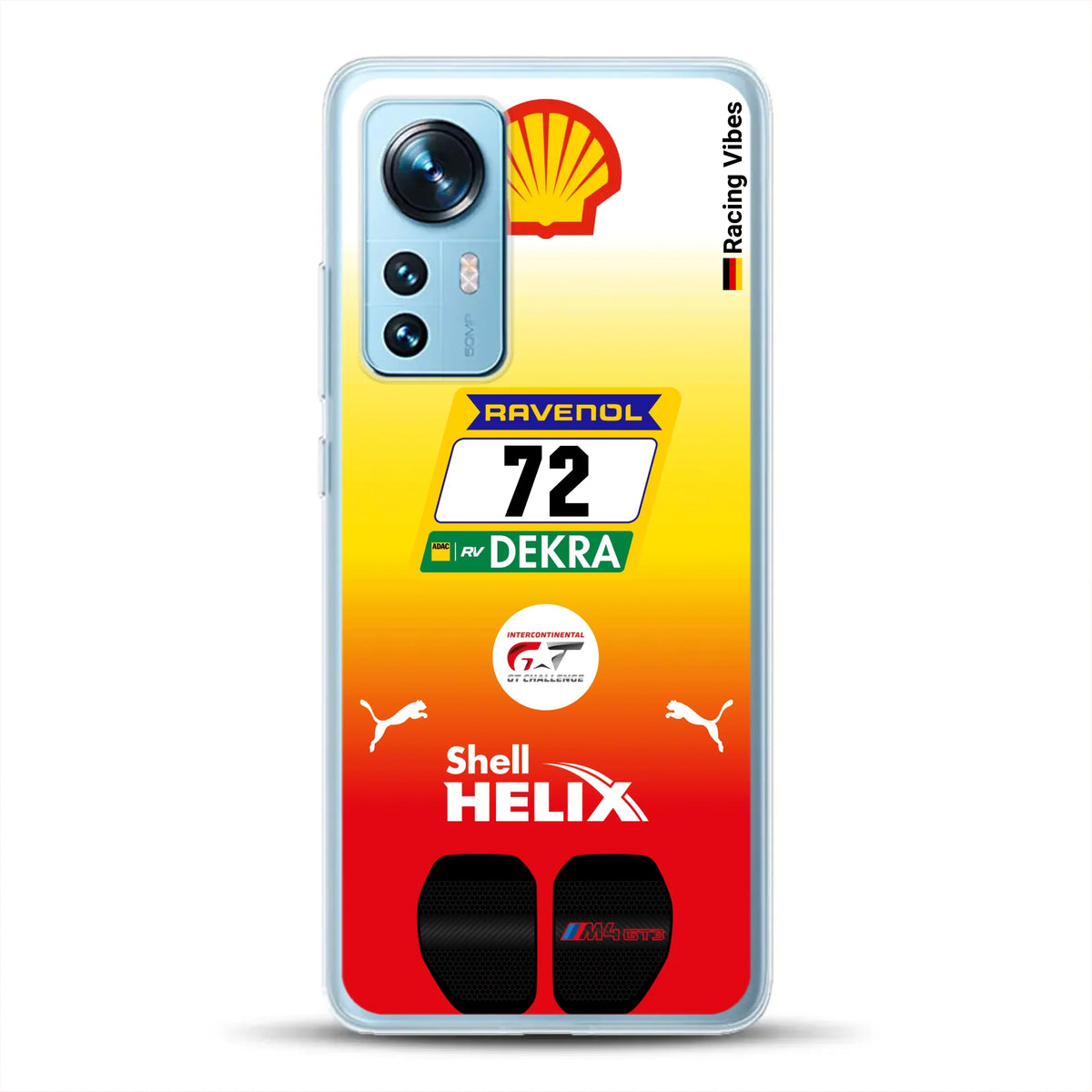 RMG M4 GT3 #72 24h Nürburgring 2024 Livery - Custodia per cellulare personalizzata per Xiaomi