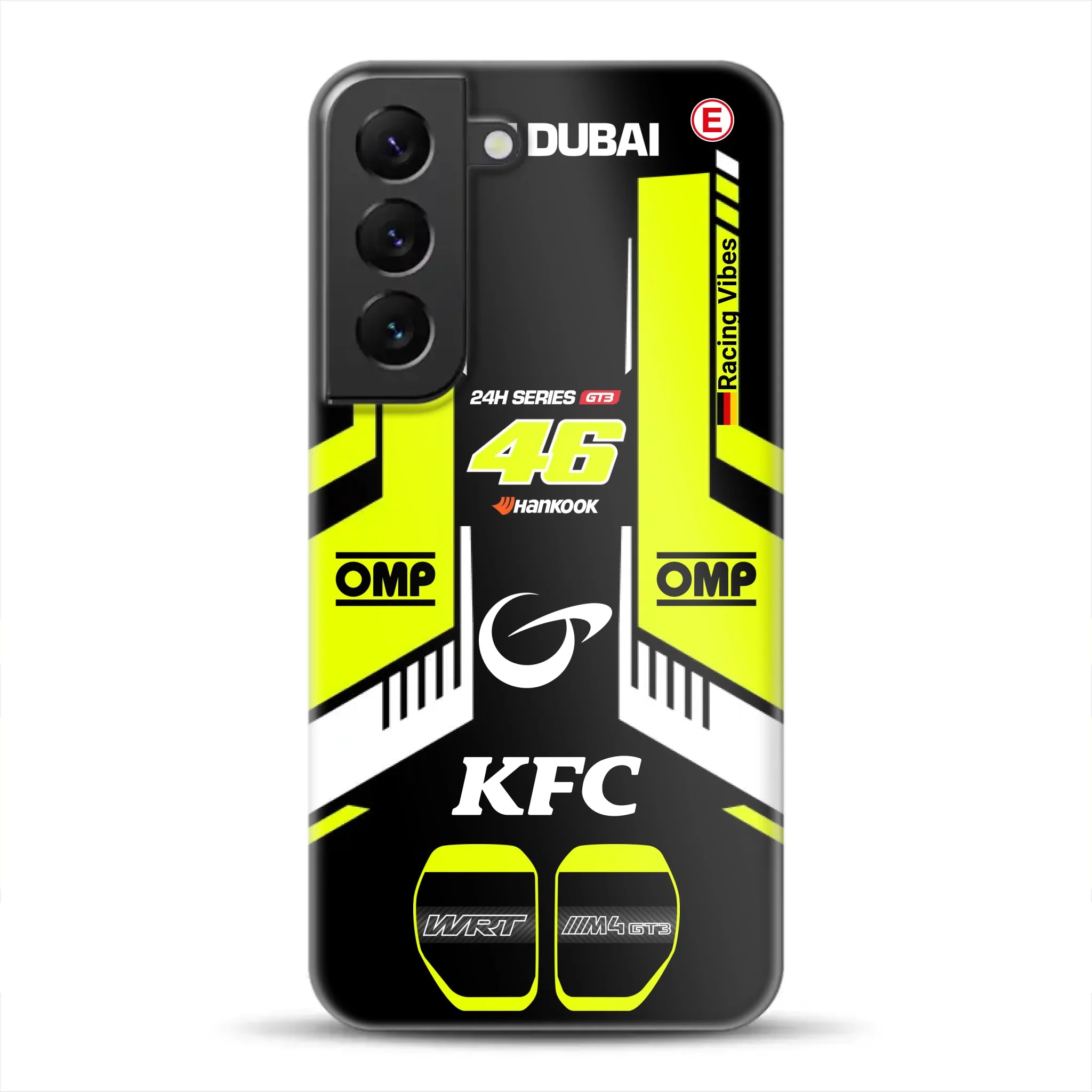 M4 GT3 #46 24h Dubai 2023 Rossi Livery - Individuelle Hardcase Hülle für Samsung