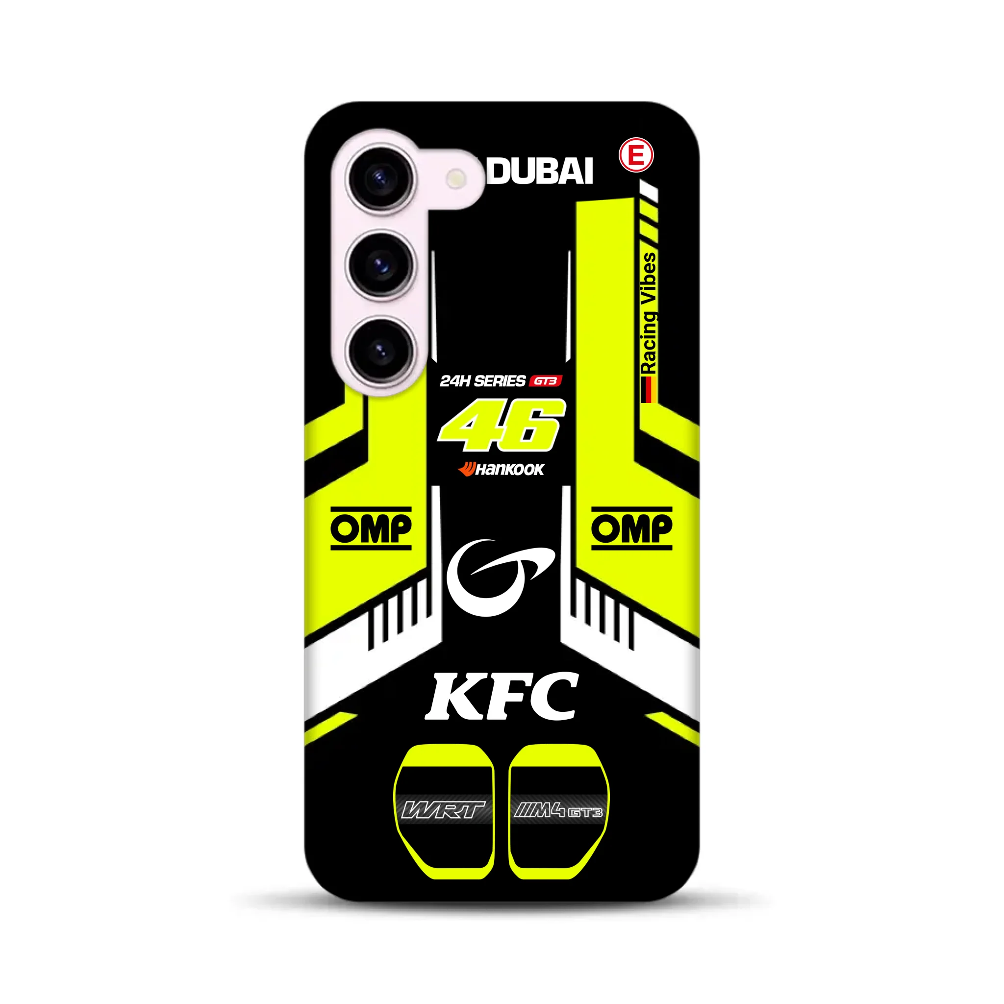 M4 GT3 #46 24h Dubai 2023 Rossi Livery - Individuelle Premium Hülle für Samsung