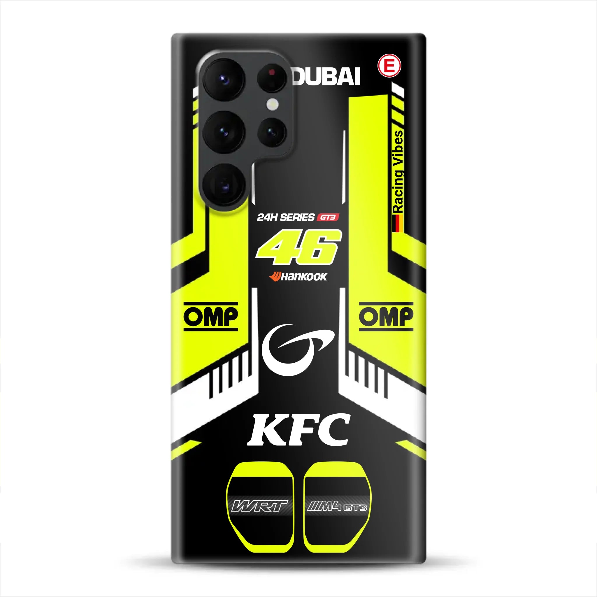 M4 GT3 #46 24h Dubai 2023 Rossi Livery - Individuelle Hardcase Hülle für Samsung