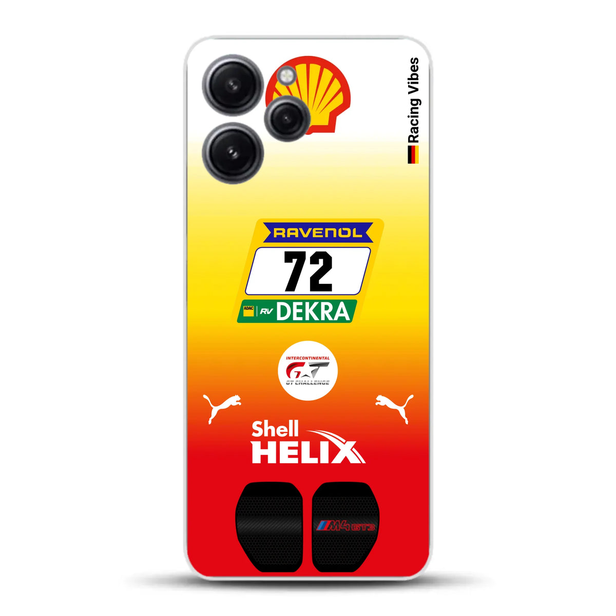 RMG M4 GT3 #72 24h Nürburgring 2024 Livery - Custodia per cellulare personalizzata per Xiaomi