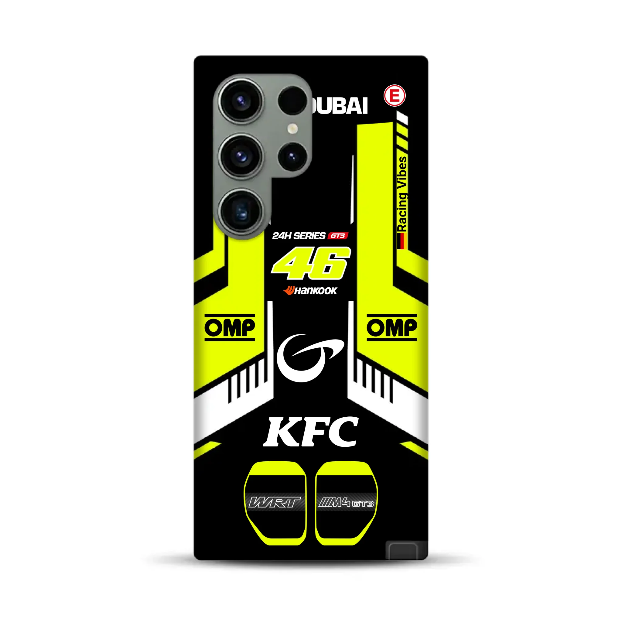 M4 GT3 #46 24h Dubai 2023 Rossi Livery - Individuelle Premium Hülle für Samsung