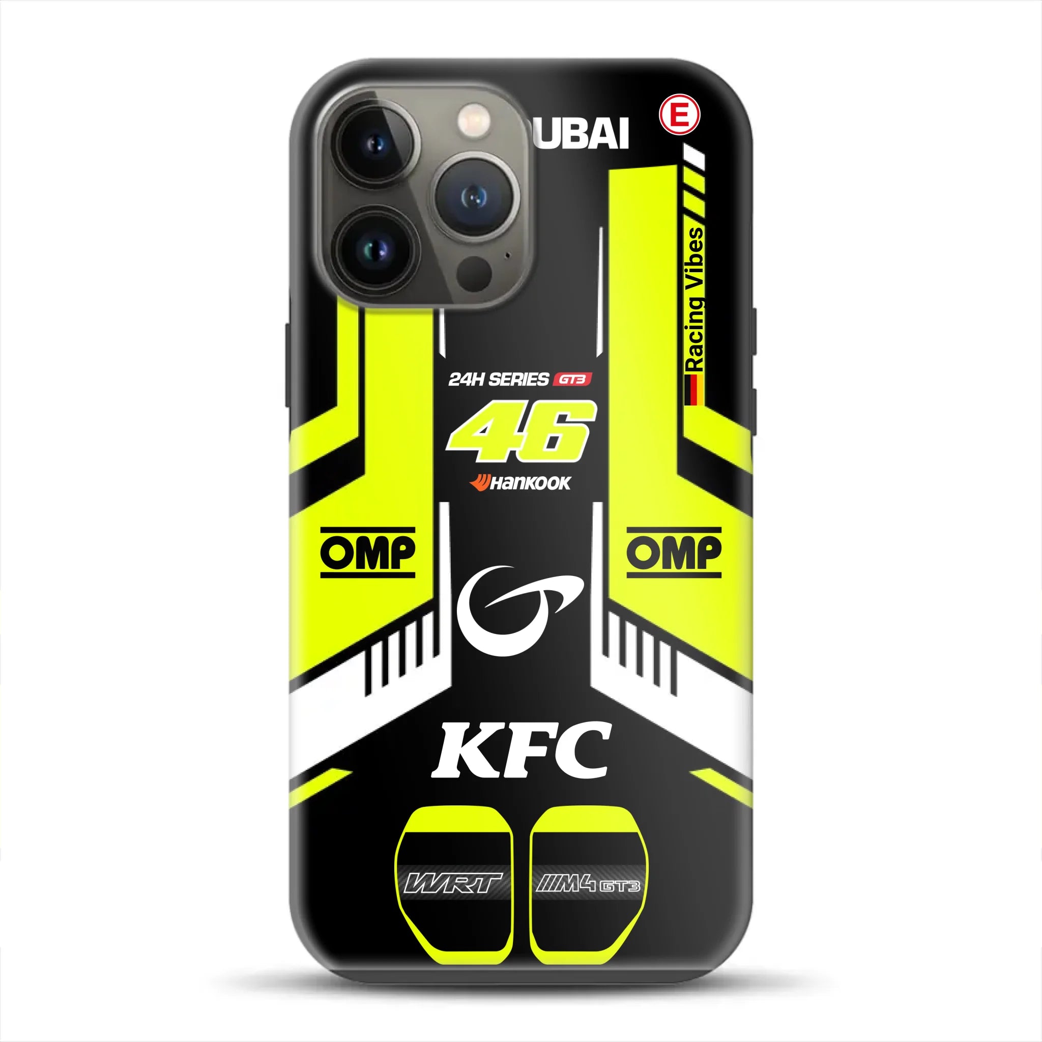 M4 GT3 #46 24h Dubai 2023 Rossi Livery – Custodia premium personalizzata per iPhone