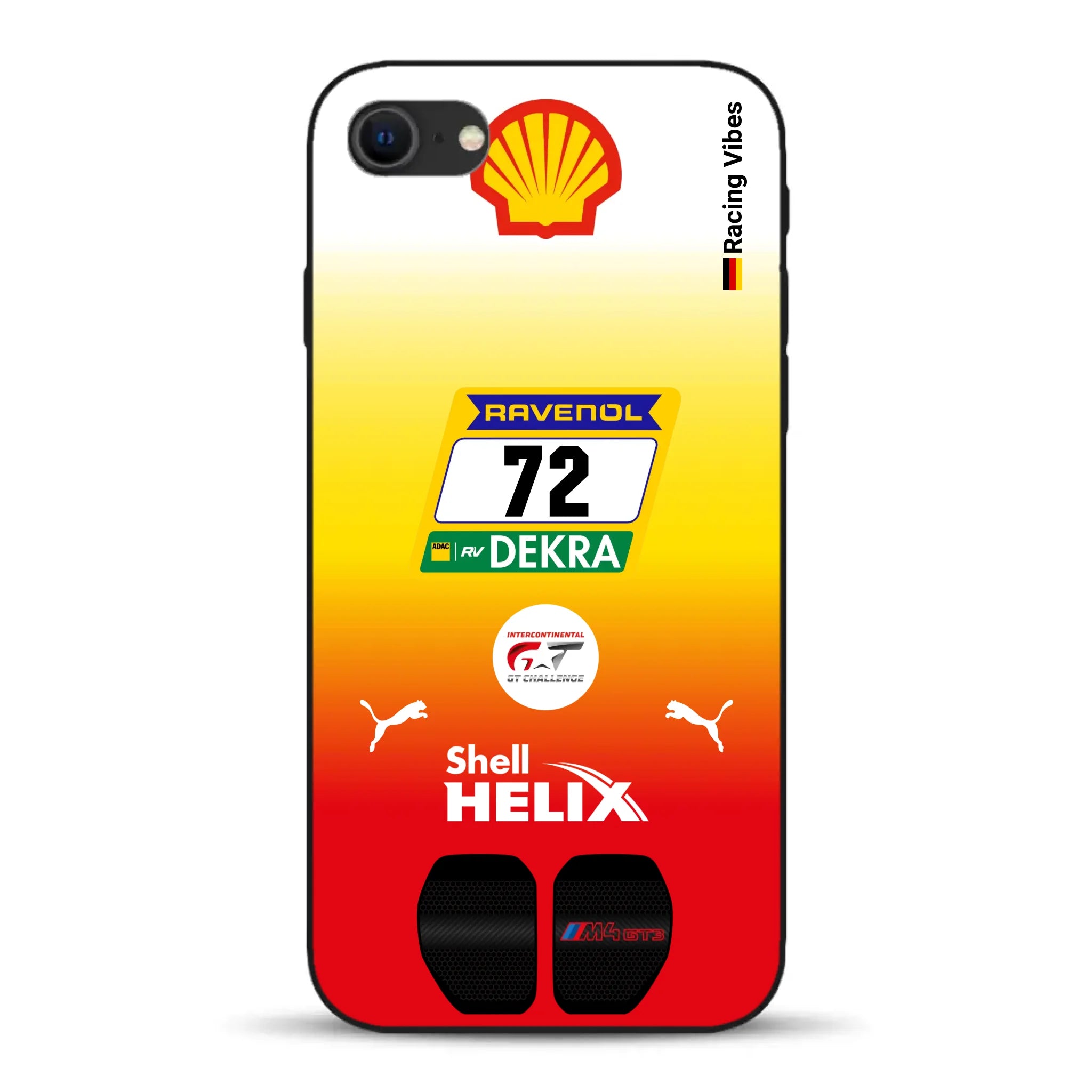 RMG M4 GT3 #72 24h Nürburgring 2024 Livery - Individuelle Handyhülle für iPhone