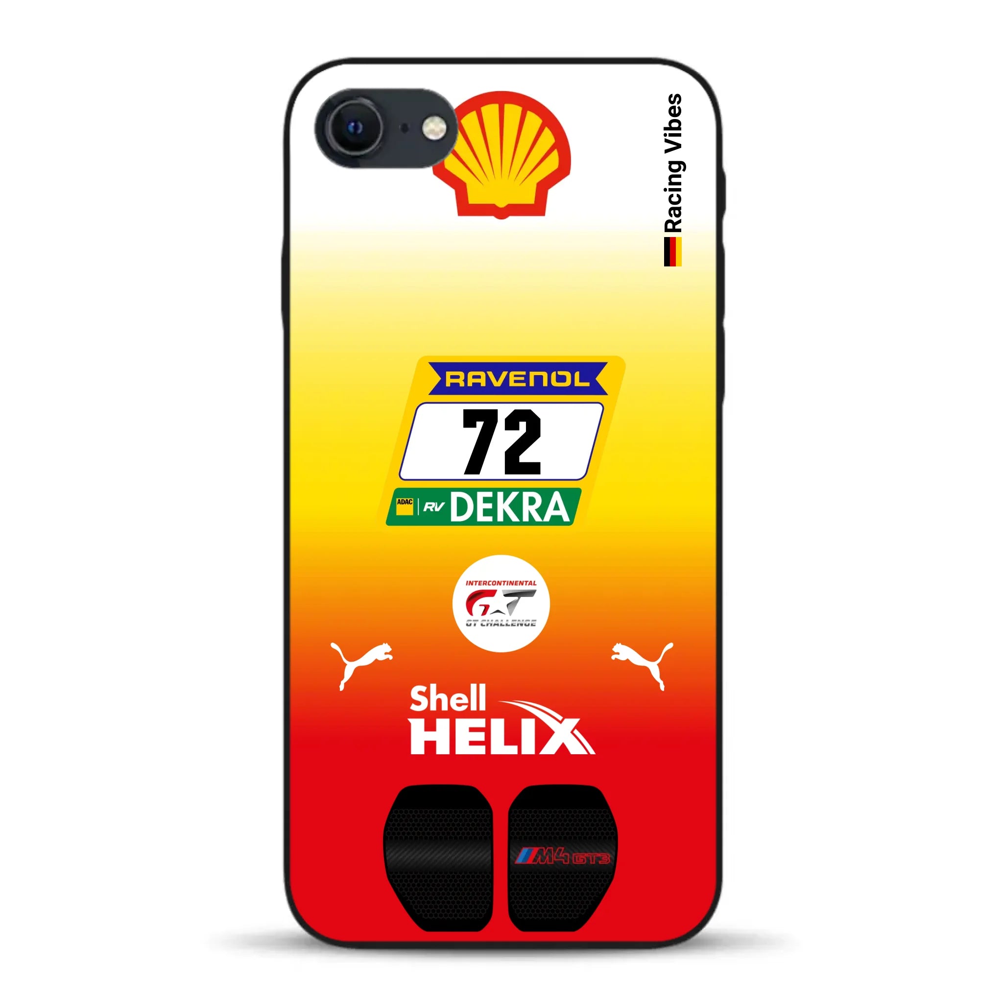 RMG M4 GT3 #72 24h Nürburgring 2024 Livery - Custom phone case for iPhone