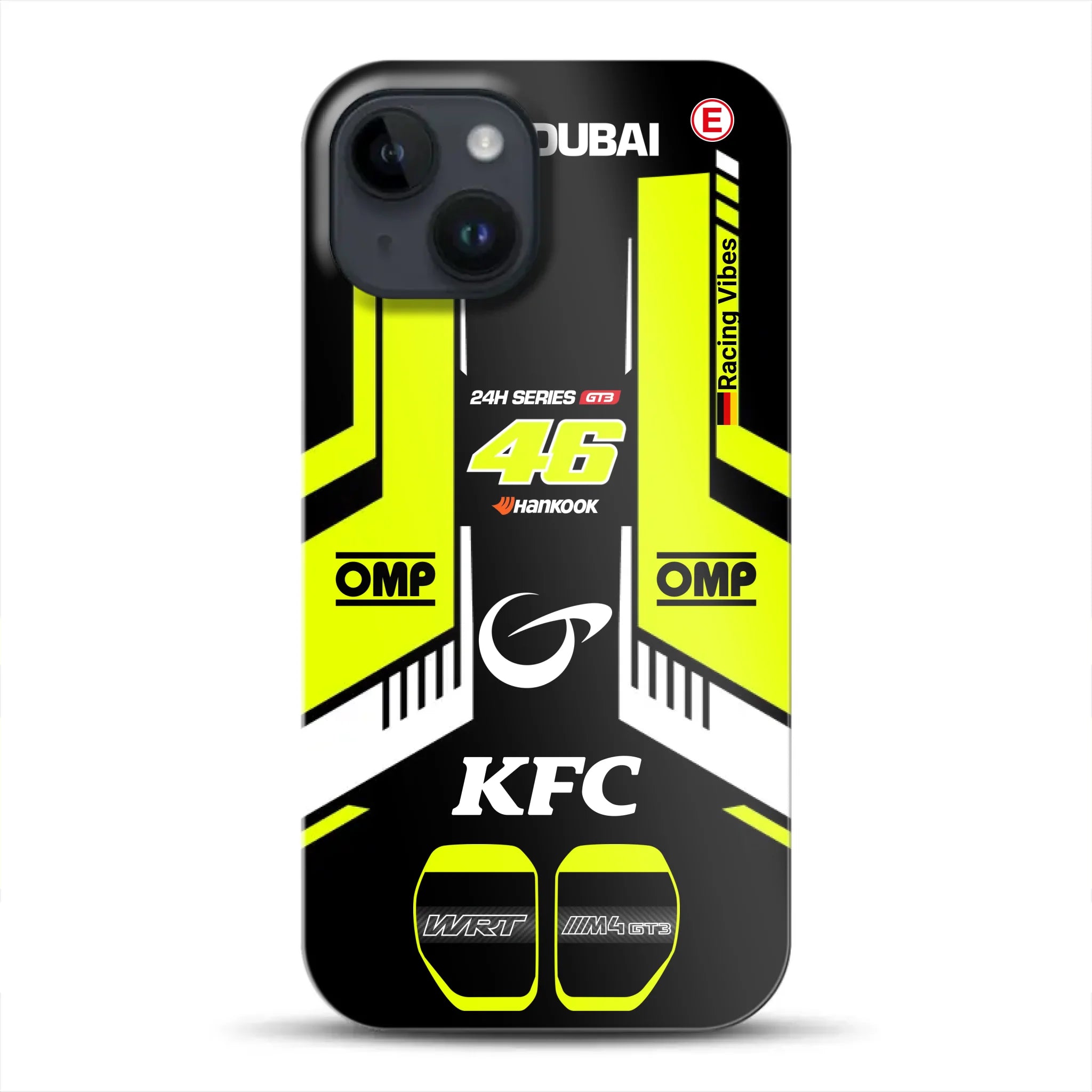 M4 GT3 #46 24h Dubai 2023 Rossi Livery – Custodia premium personalizzata per iPhone