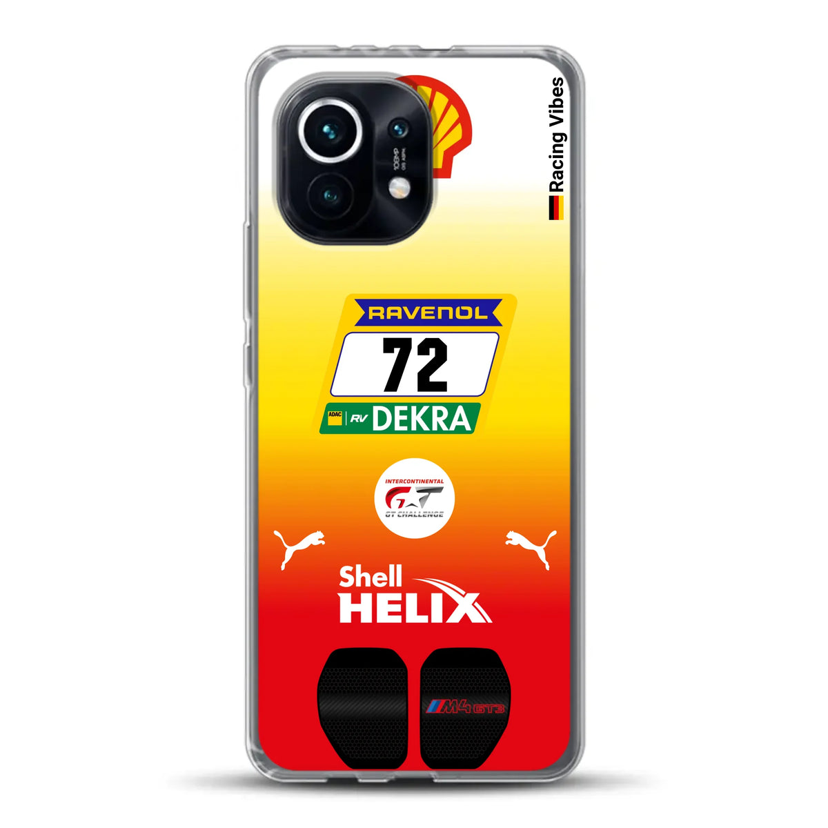 RMG M4 GT3 #72 24h Nürburgring 2024 Livery - Custodia per cellulare personalizzata per Xiaomi