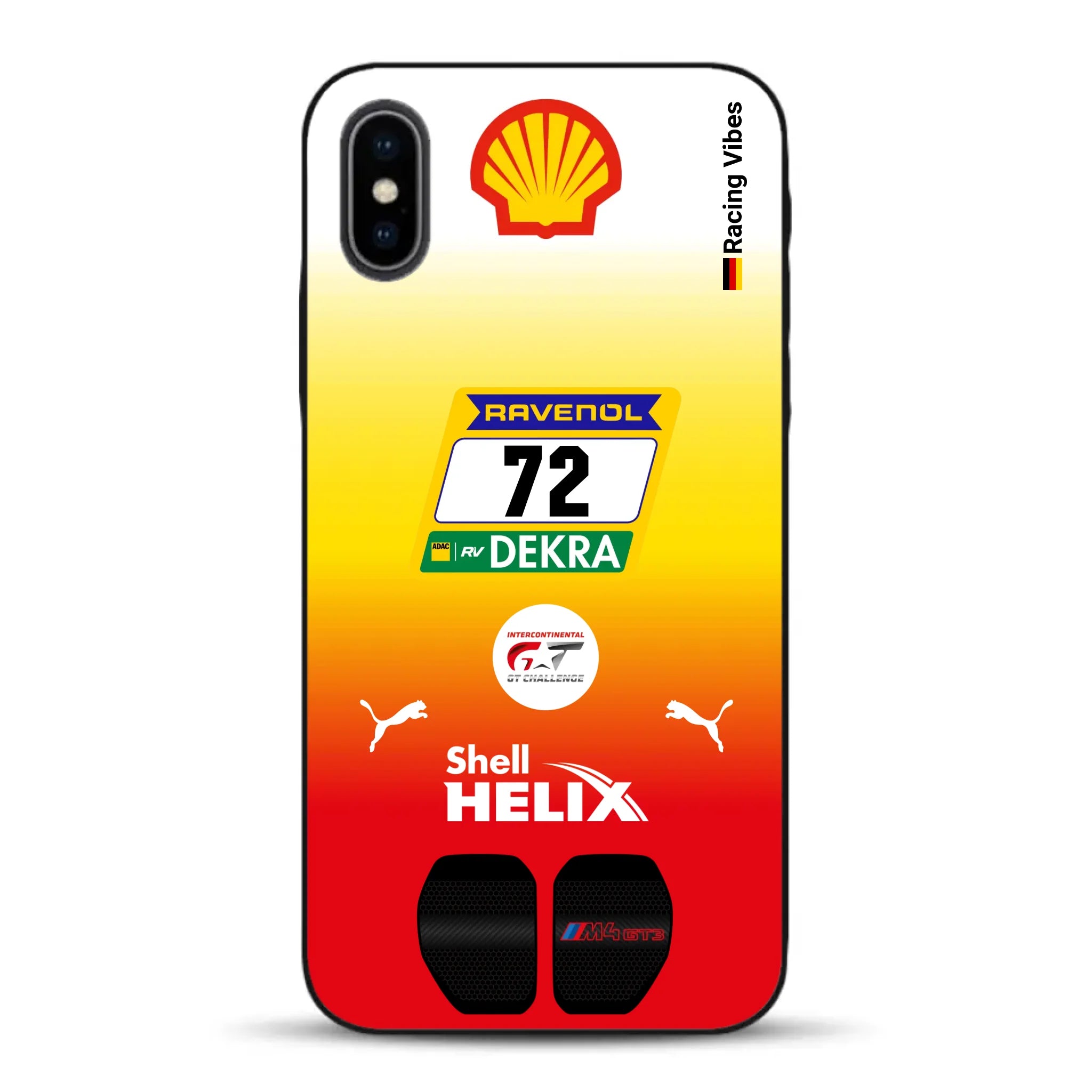 RMG M4 GT3 #72 24h Nürburgring 2024 Livery - Custom phone case for iPhone