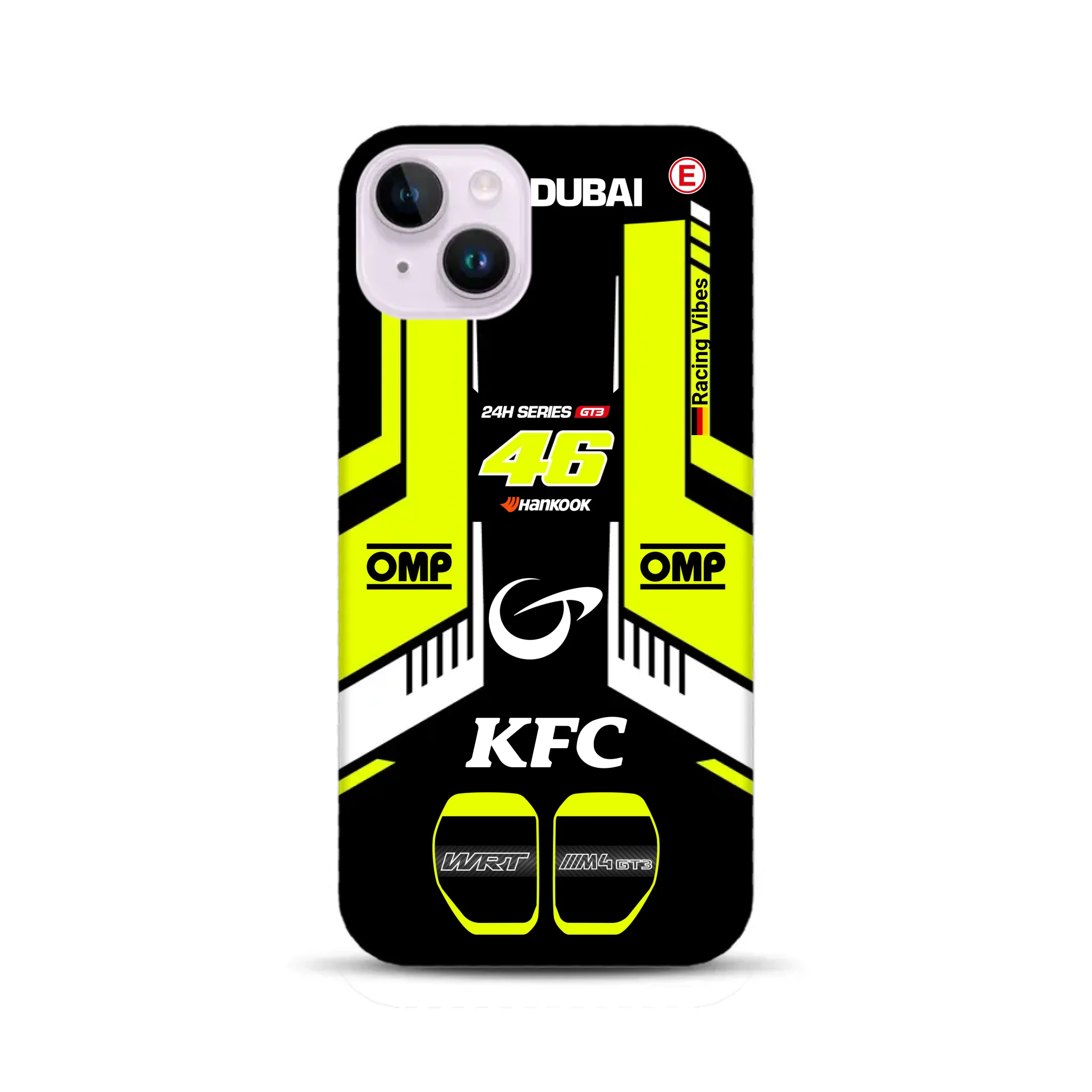M4 GT3 #46 24h Dubai 2023 Rossi Livery – Custodia premium personalizzata per iPhone