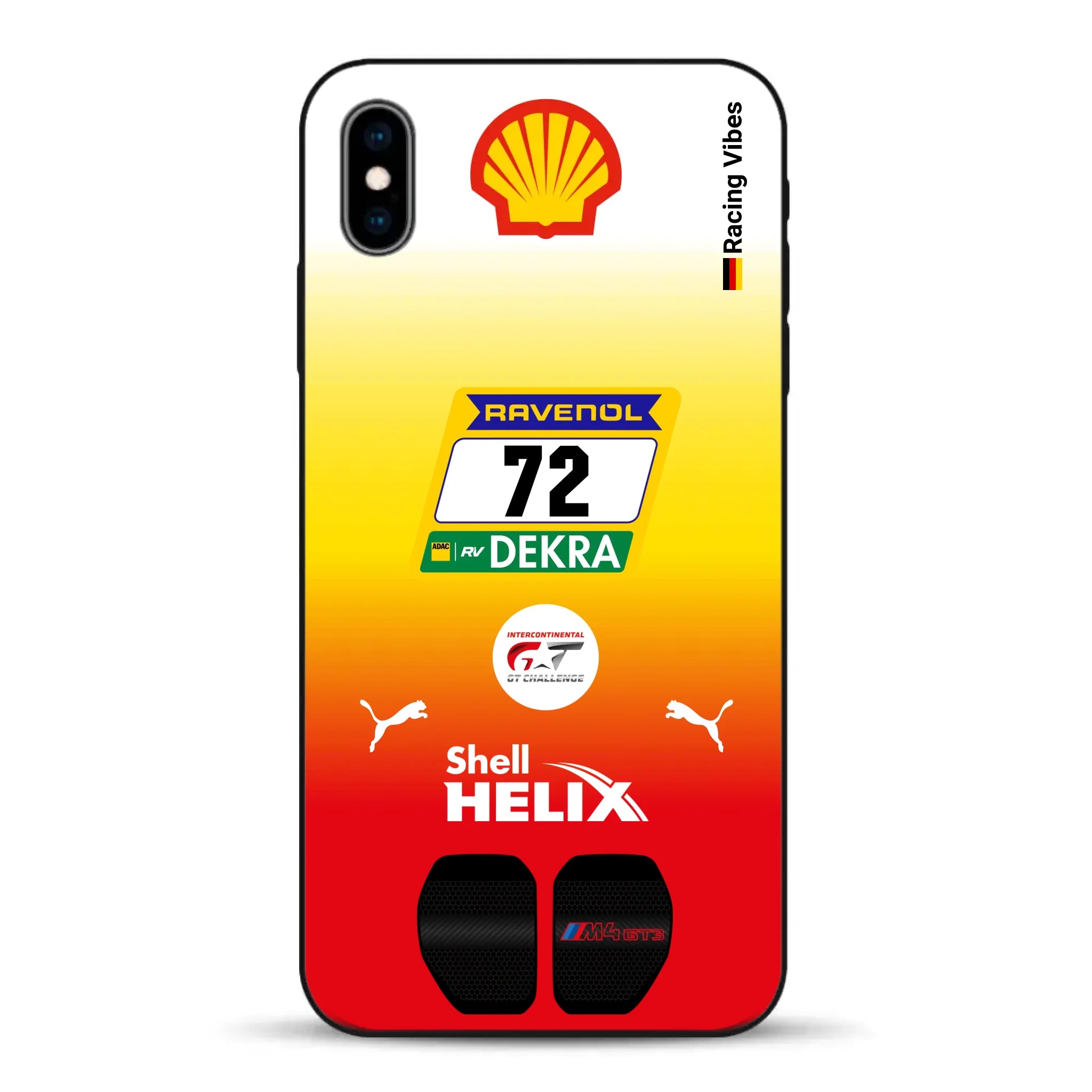 RMG M4 GT3 #72 24h Nürburgring 2024 Livery - Custom phone case for iPhone
