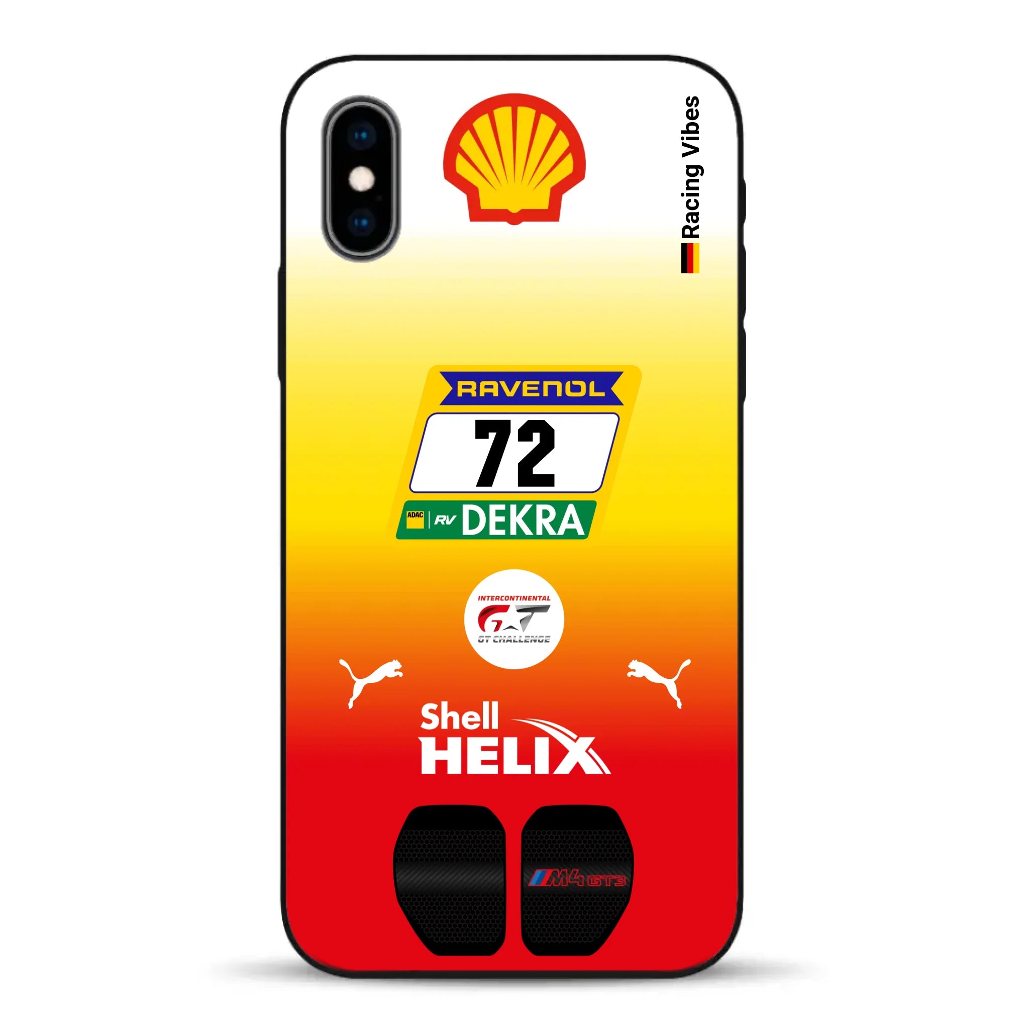 RMG M4 GT3 #72 24h Nürburgring 2024 Livery - Custom phone case for iPhone
