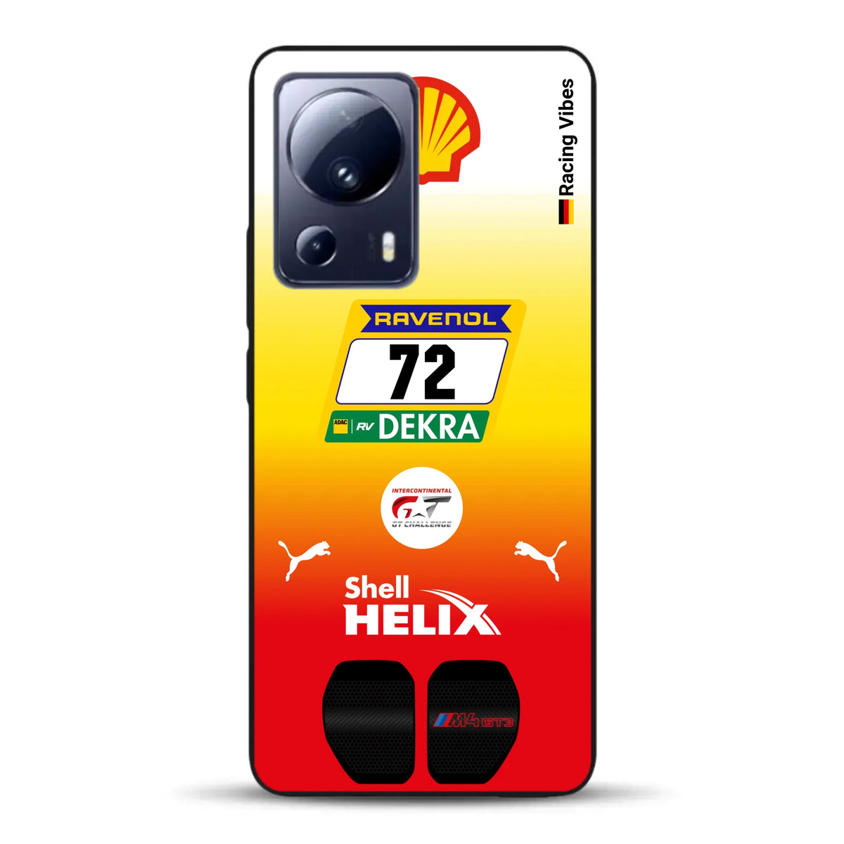 RMG M4 GT3 #72 24h Nürburgring 2024 Livery - Custodia per cellulare personalizzata per Xiaomi