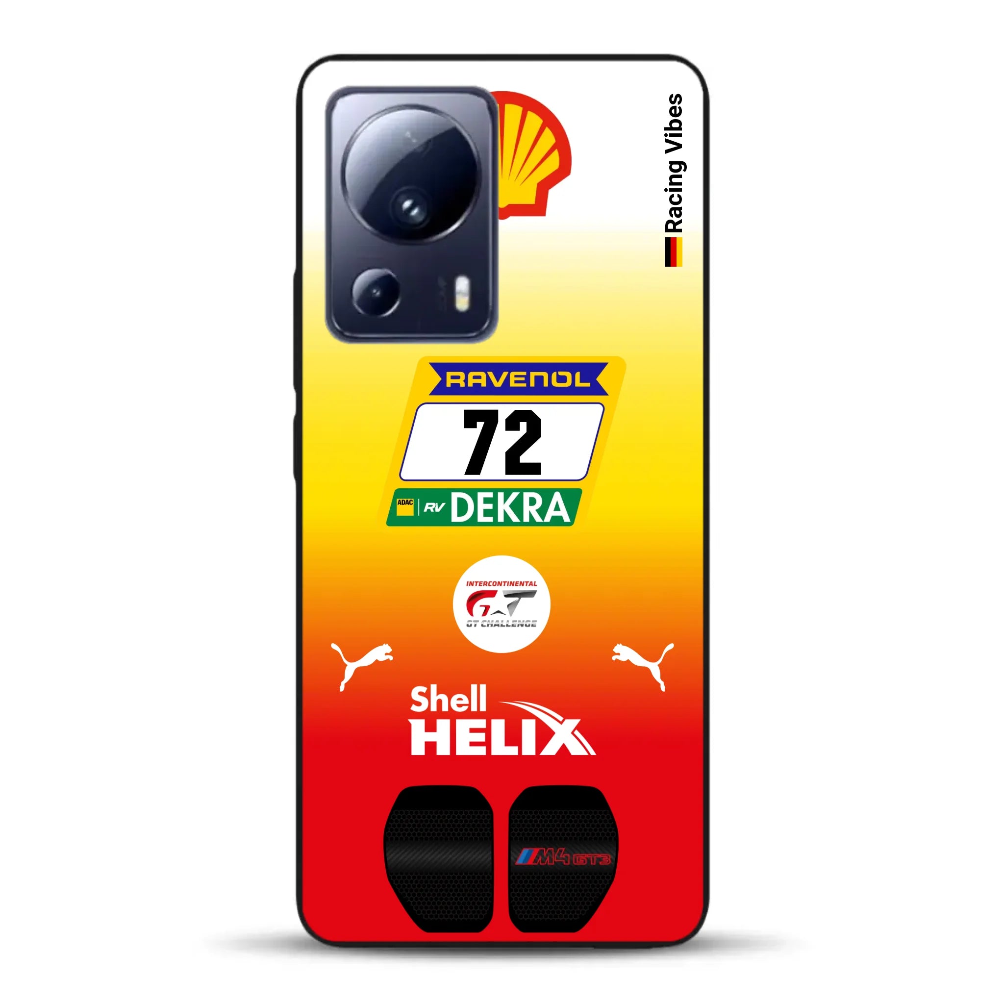 RMG M4 GT3 #72 24h Nürburgring 2024 Livery - Custom phone case for Xiaomi