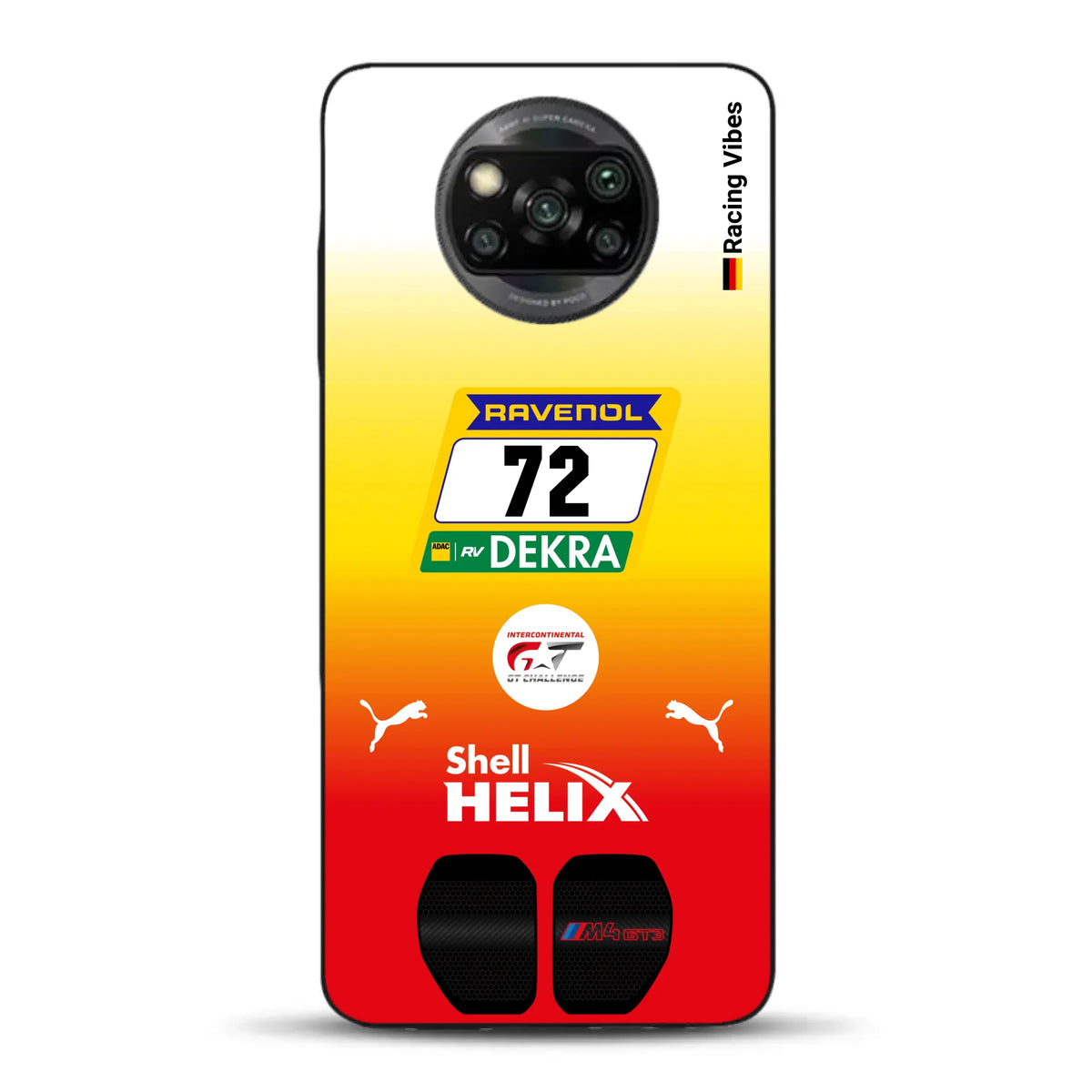 RMG M4 GT3 #72 24h Nürburgring 2024 Livery - Custodia per cellulare personalizzata per Xiaomi