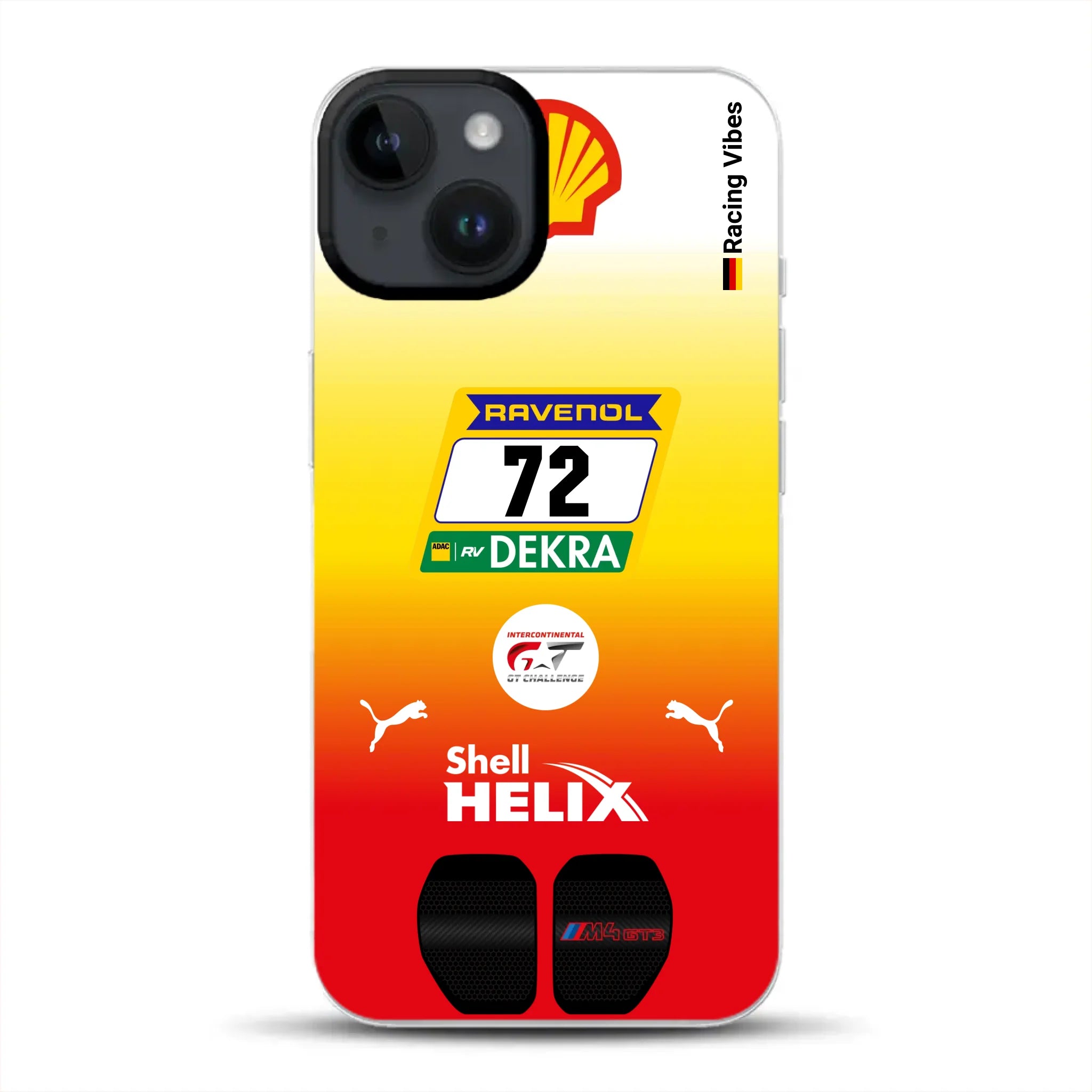 RMG M4 GT3 #72 24h Nürburgring 2024 Livery - Individuelle Handyhülle für iPhone