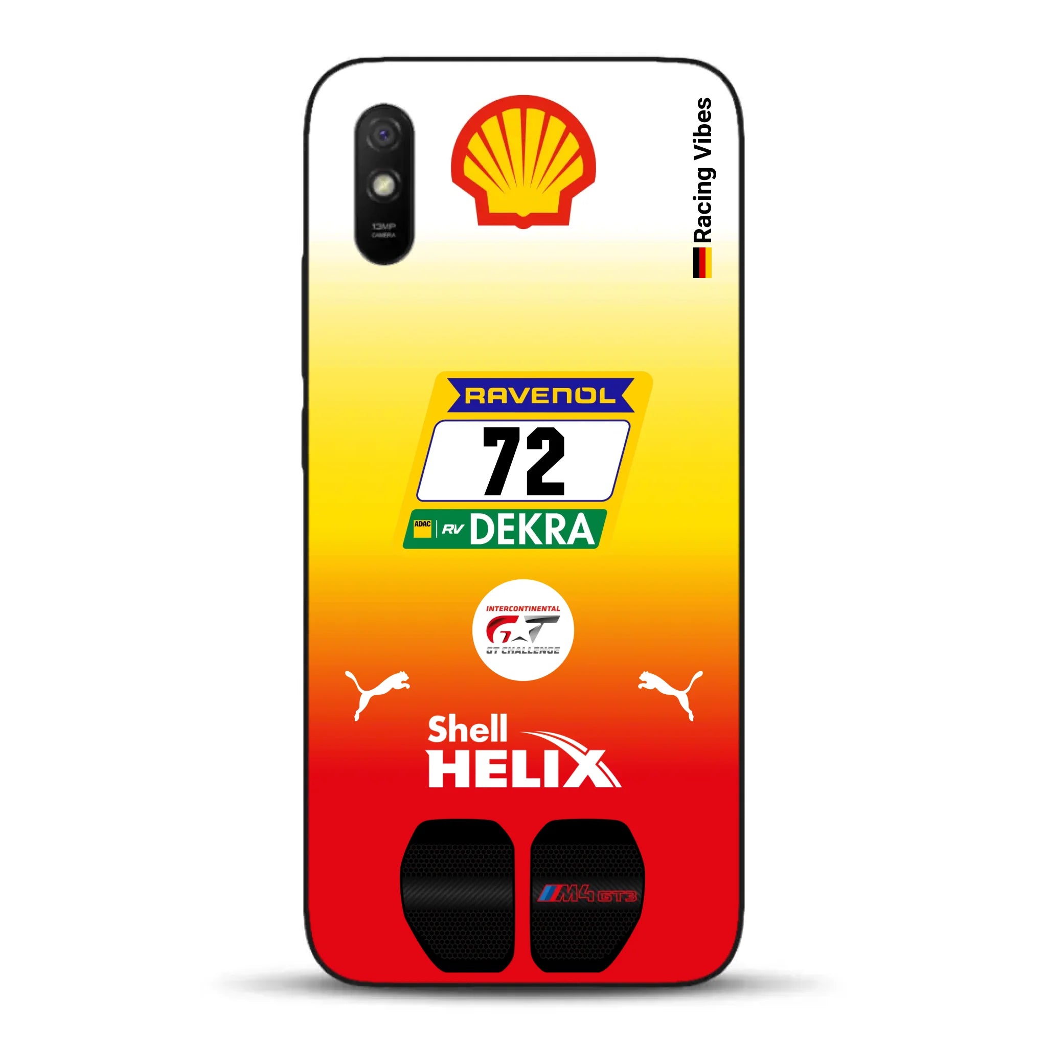 RMG M4 GT3 #72 24h Nürburgring 2024 Livery - Custom phone case for Xiaomi