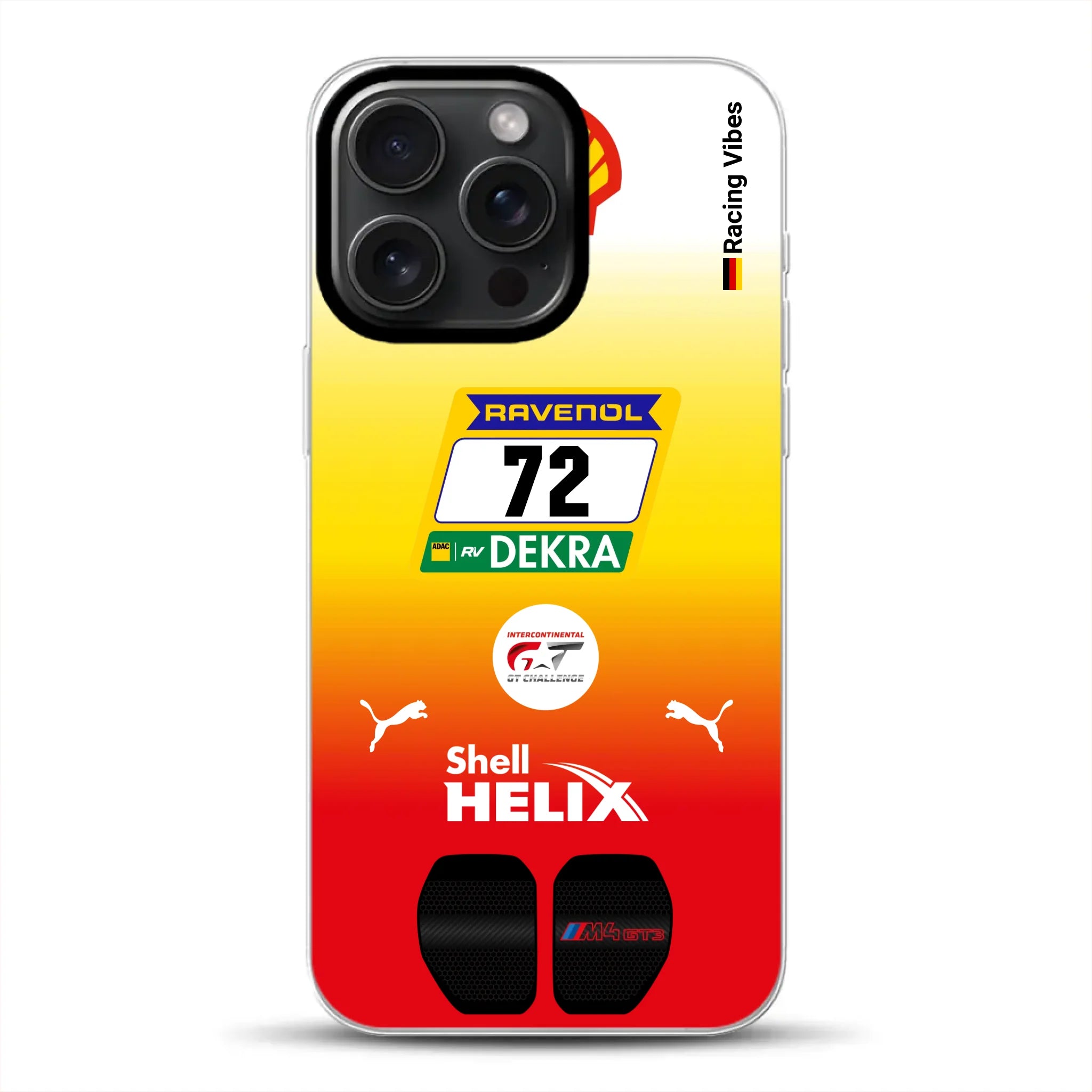 RMG M4 GT3 #72 24h Nürburgring 2024 Livery - Custom phone case for iPhone