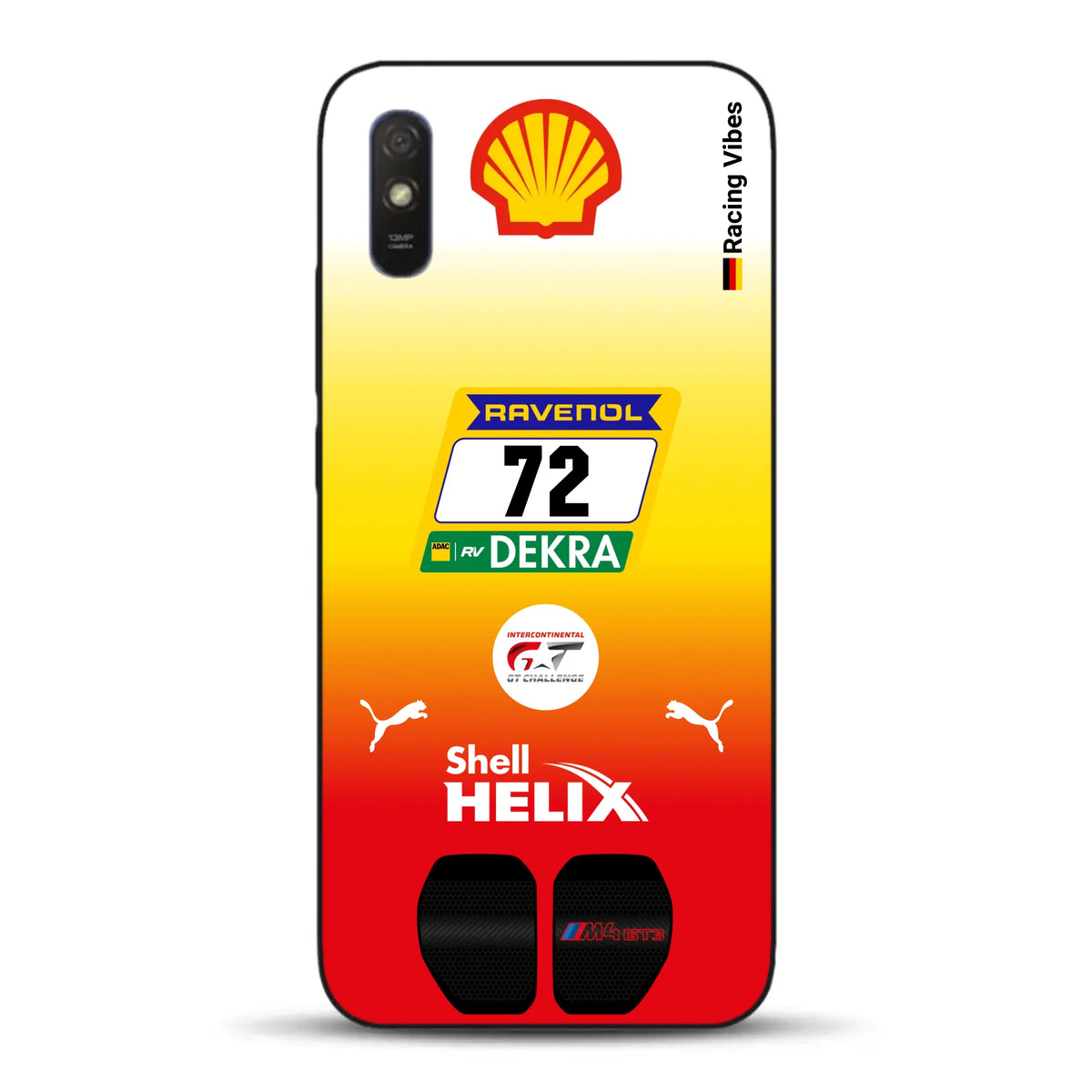 RMG M4 GT3 #72 24h Nürburgring 2024 Livery - Custodia per cellulare personalizzata per Xiaomi
