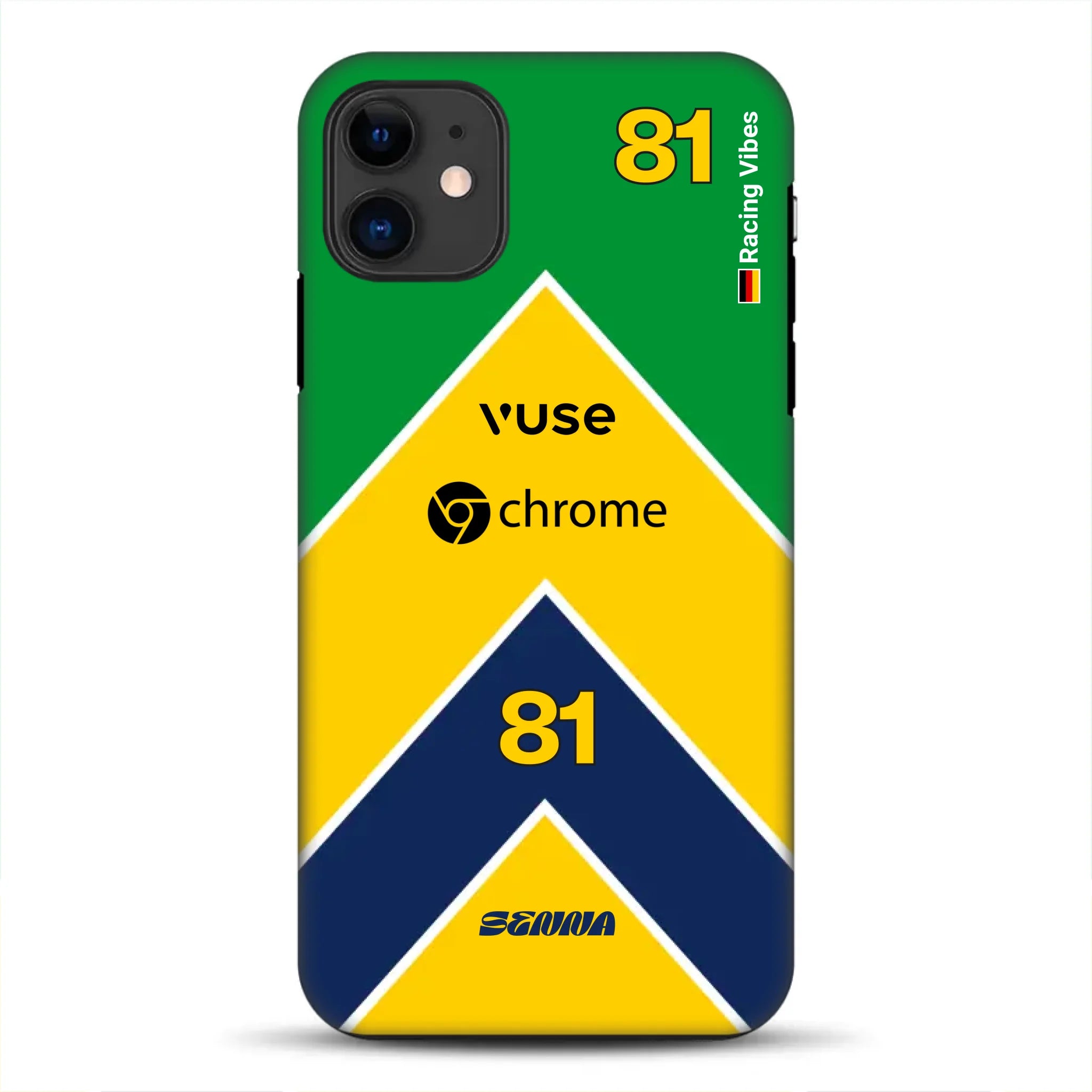 McL F1 Senna Monaco 2024 Livery – Custodia premium personalizzata per iPhone