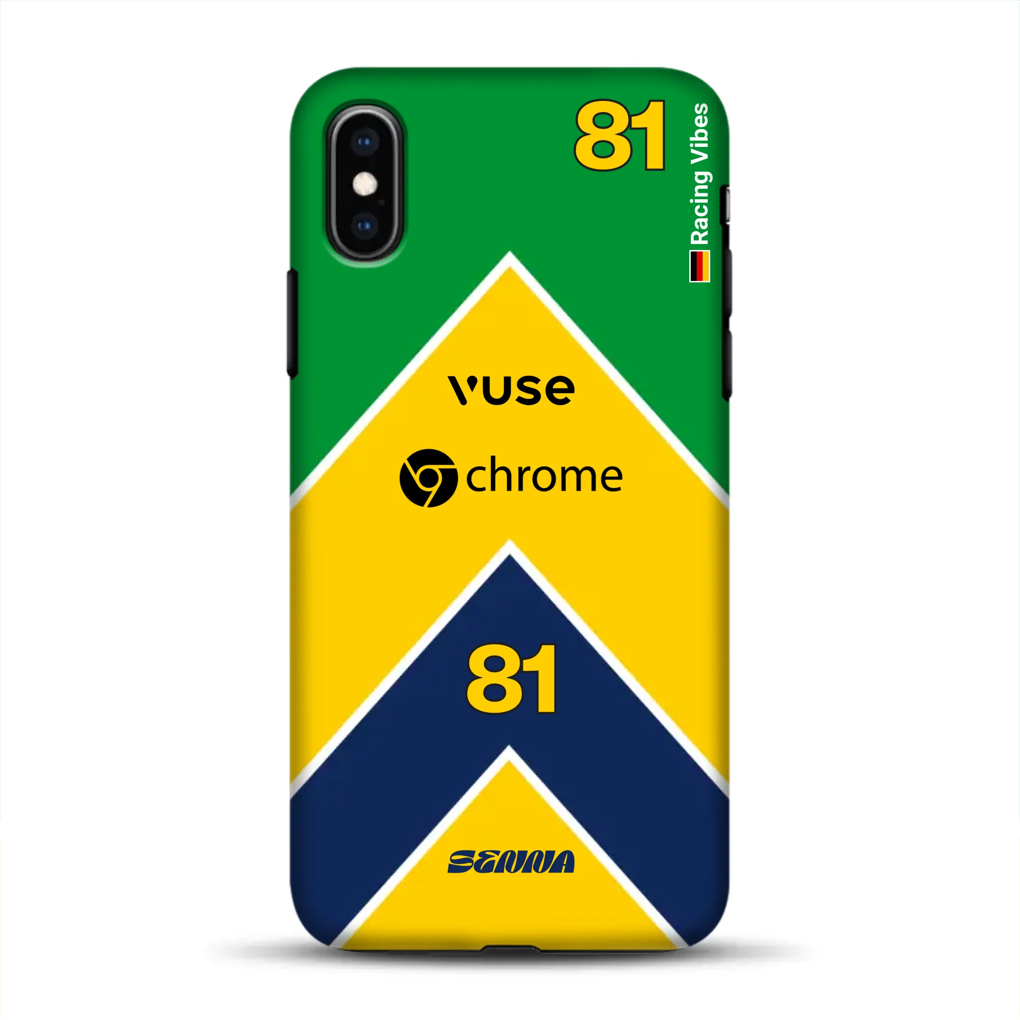 McL F1 Senna Monaco 2024 Livery - Individuelle Premium Hülle für iPhone