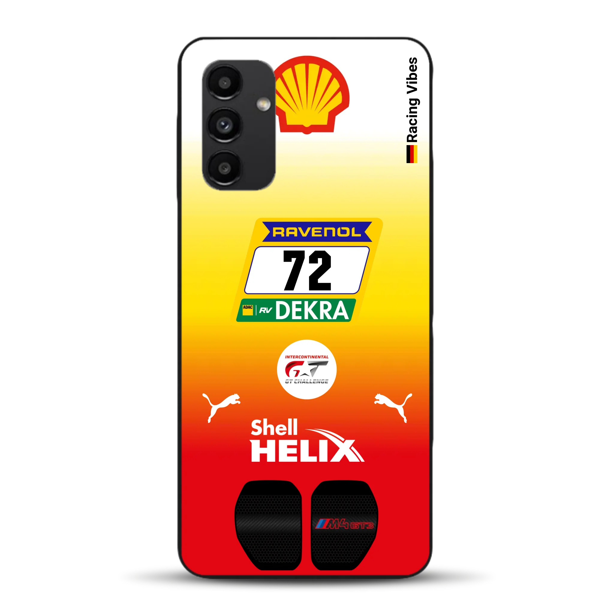 RMG M4 GT3 #72 24h Nürburgring 2024 Livery - Custom phone case for Samsung