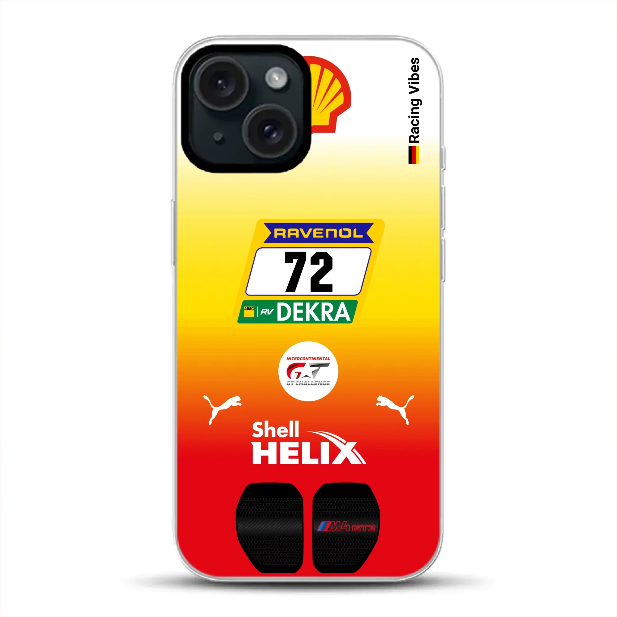 RMG M4 GT3 #72 24h Nürburgring 2024 Livery - Individuelle Handyhülle für iPhone