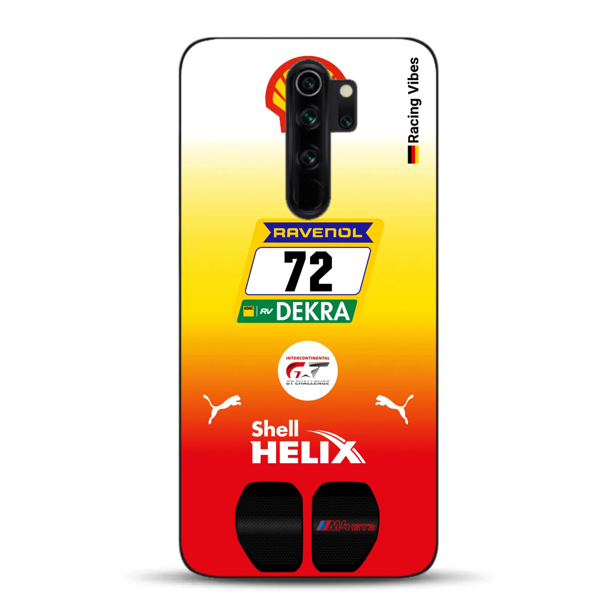 RMG M4 GT3 #72 24h Nürburgring 2024 Livery - Custodia per cellulare personalizzata per Xiaomi