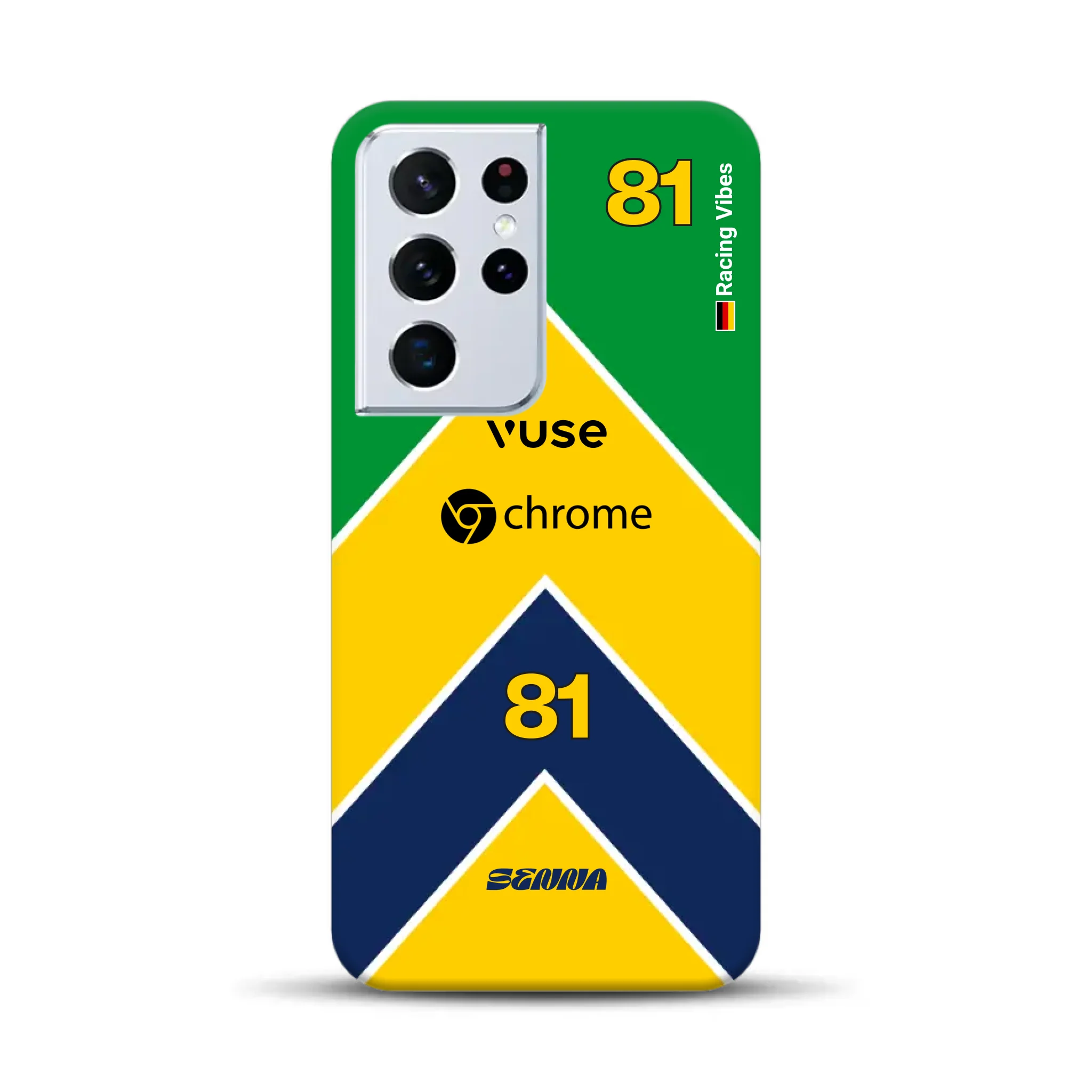 McL F1 Senna Monaco 2024 Livery - Individuelle Premium Hülle für Samsung