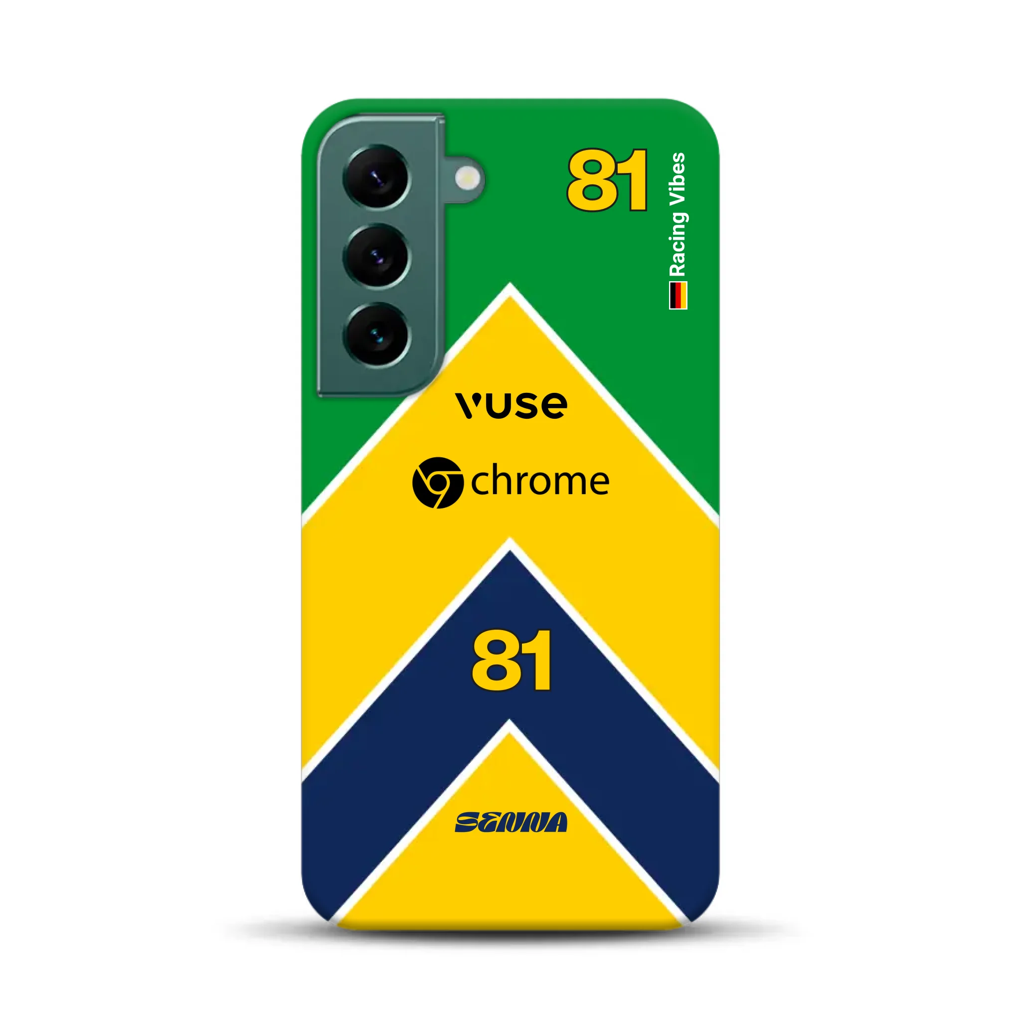 McL F1 Senna Monaco 2024 Livery - Individuelle Premium Hülle für Samsung