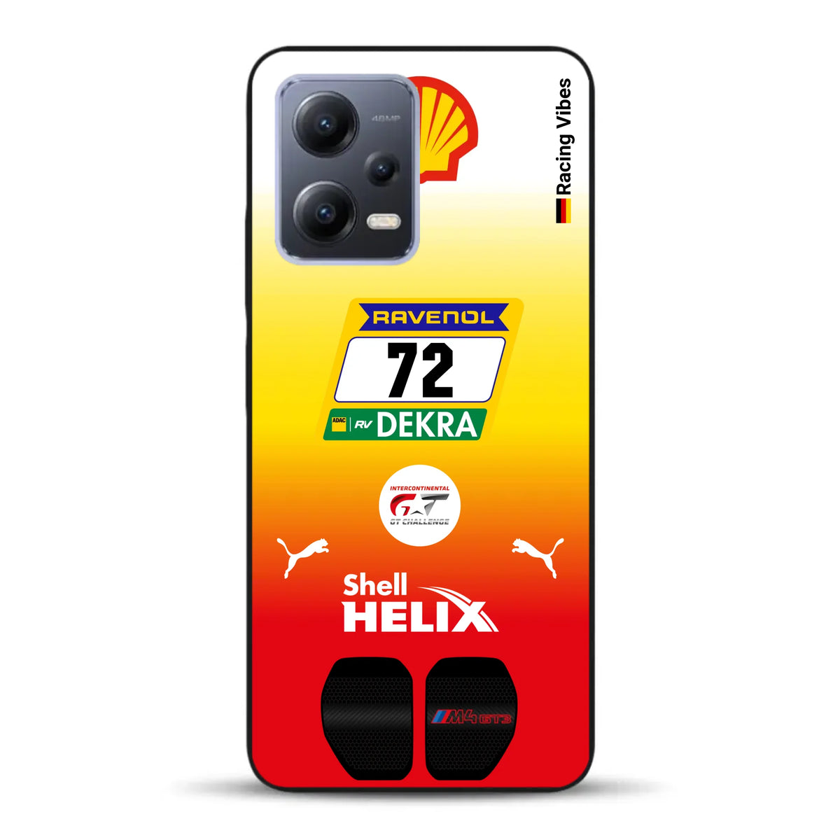 RMG M4 GT3 #72 24h Nürburgring 2024 Livery - Custodia per cellulare personalizzata per Xiaomi