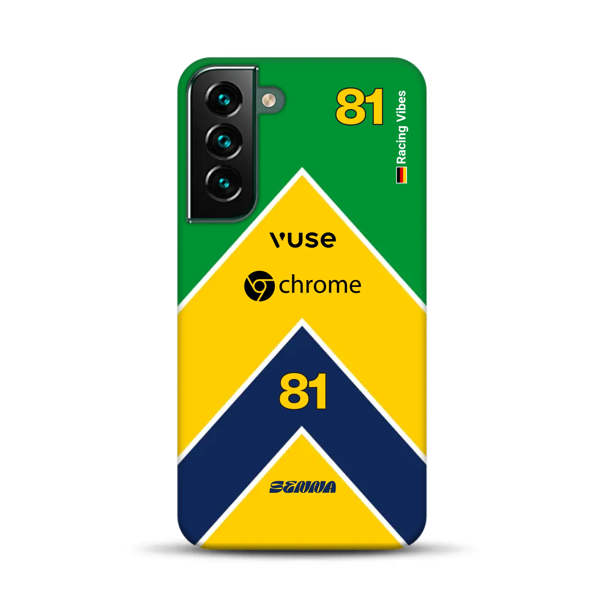 McL F1 Senna Monaco 2024 Livery - Individuelle Premium Hülle für Samsung