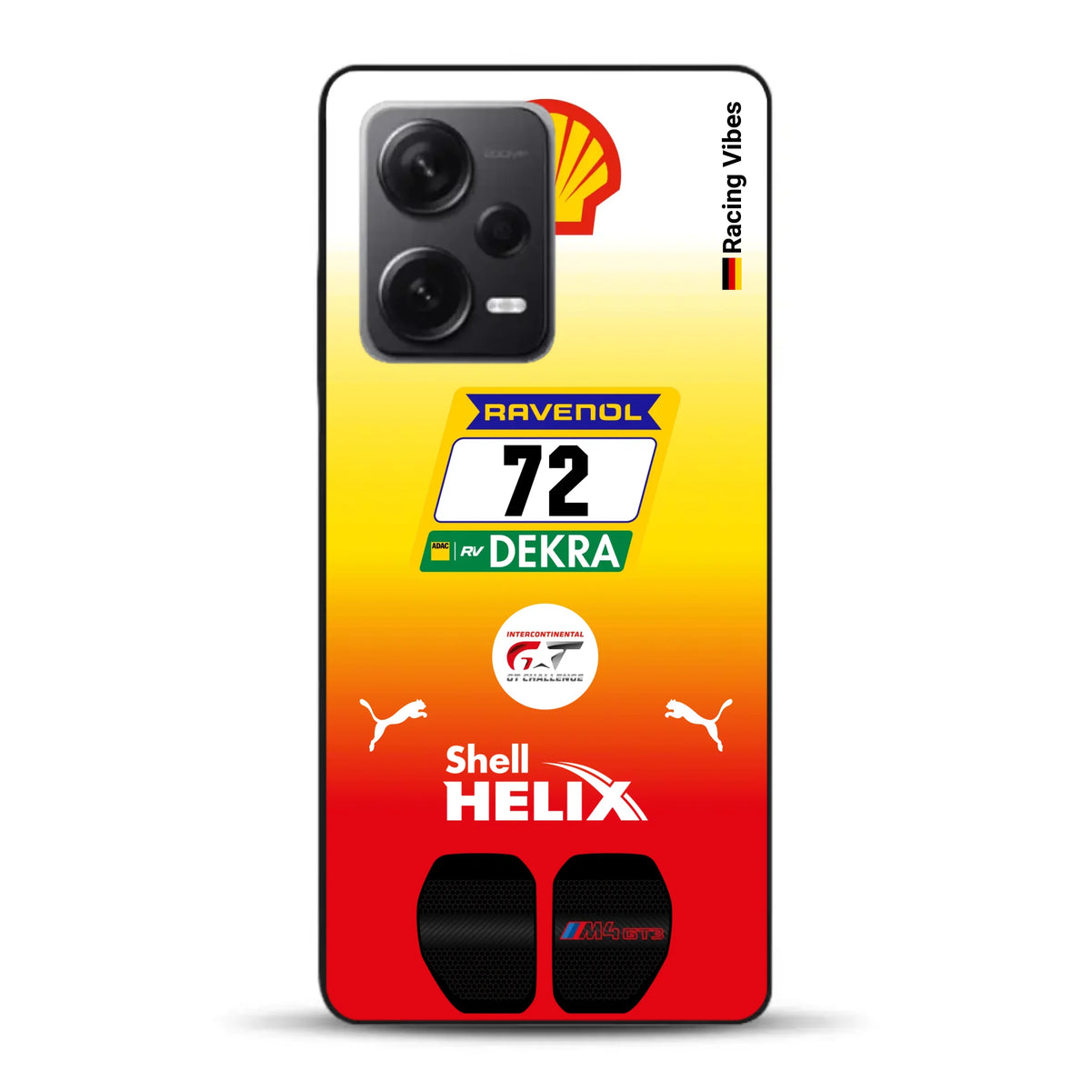 RMG M4 GT3 #72 24h Nürburgring 2024 Livery - Custodia per cellulare personalizzata per Xiaomi