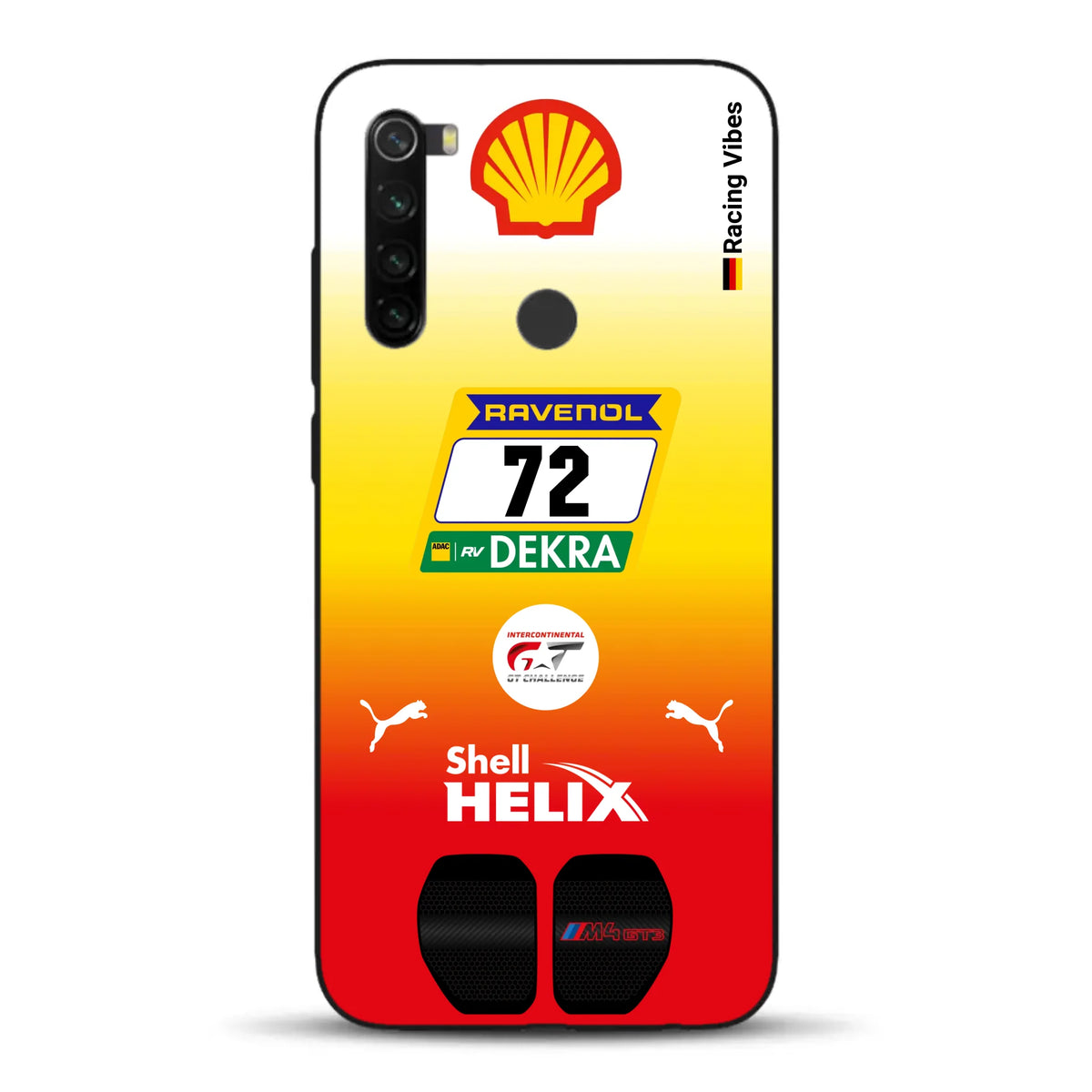 RMG M4 GT3 #72 24h Nürburgring 2024 Livery - Custodia per cellulare personalizzata per Xiaomi