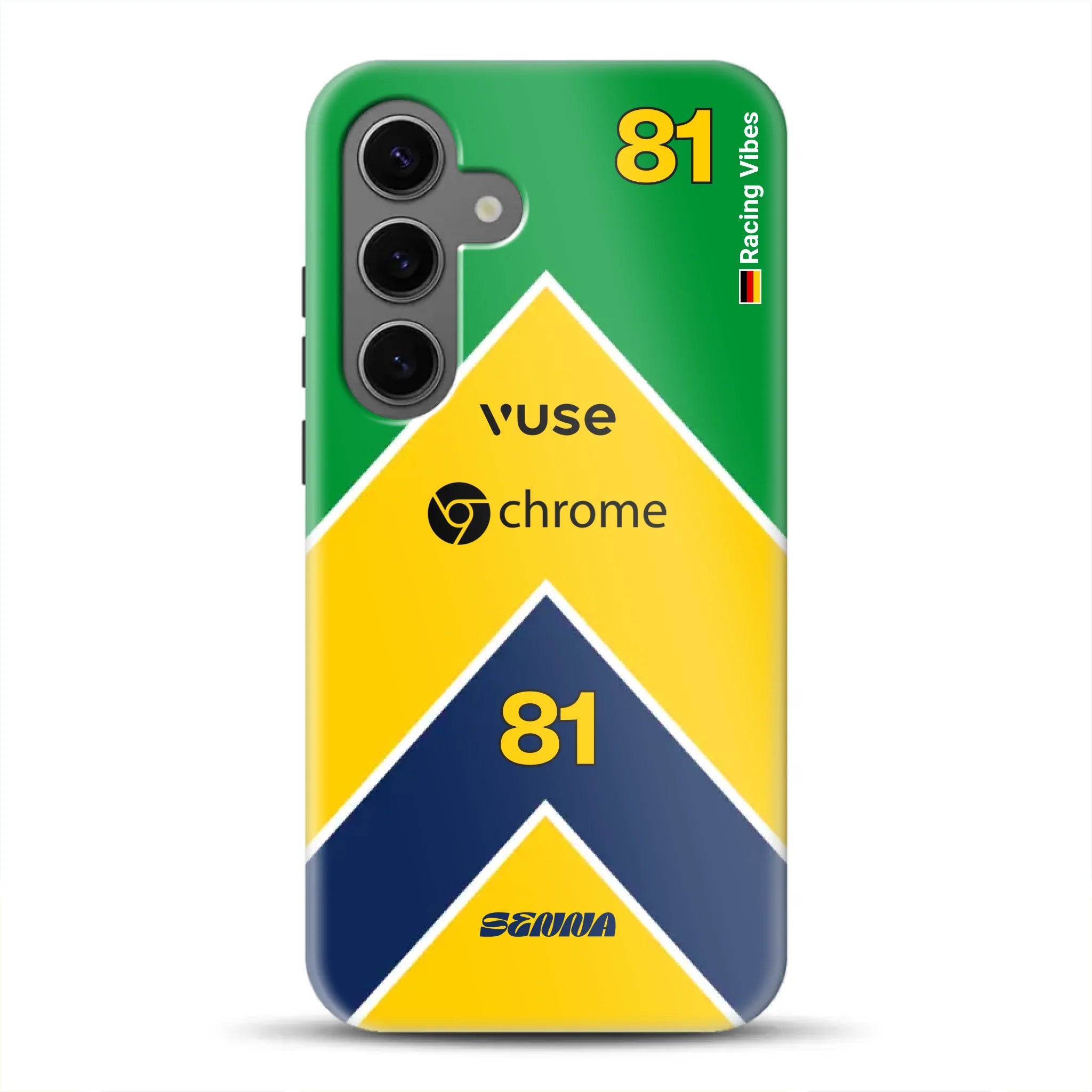 McL F1 Senna Monaco 2024 Livery - Individuelle Premium Hülle für Samsung