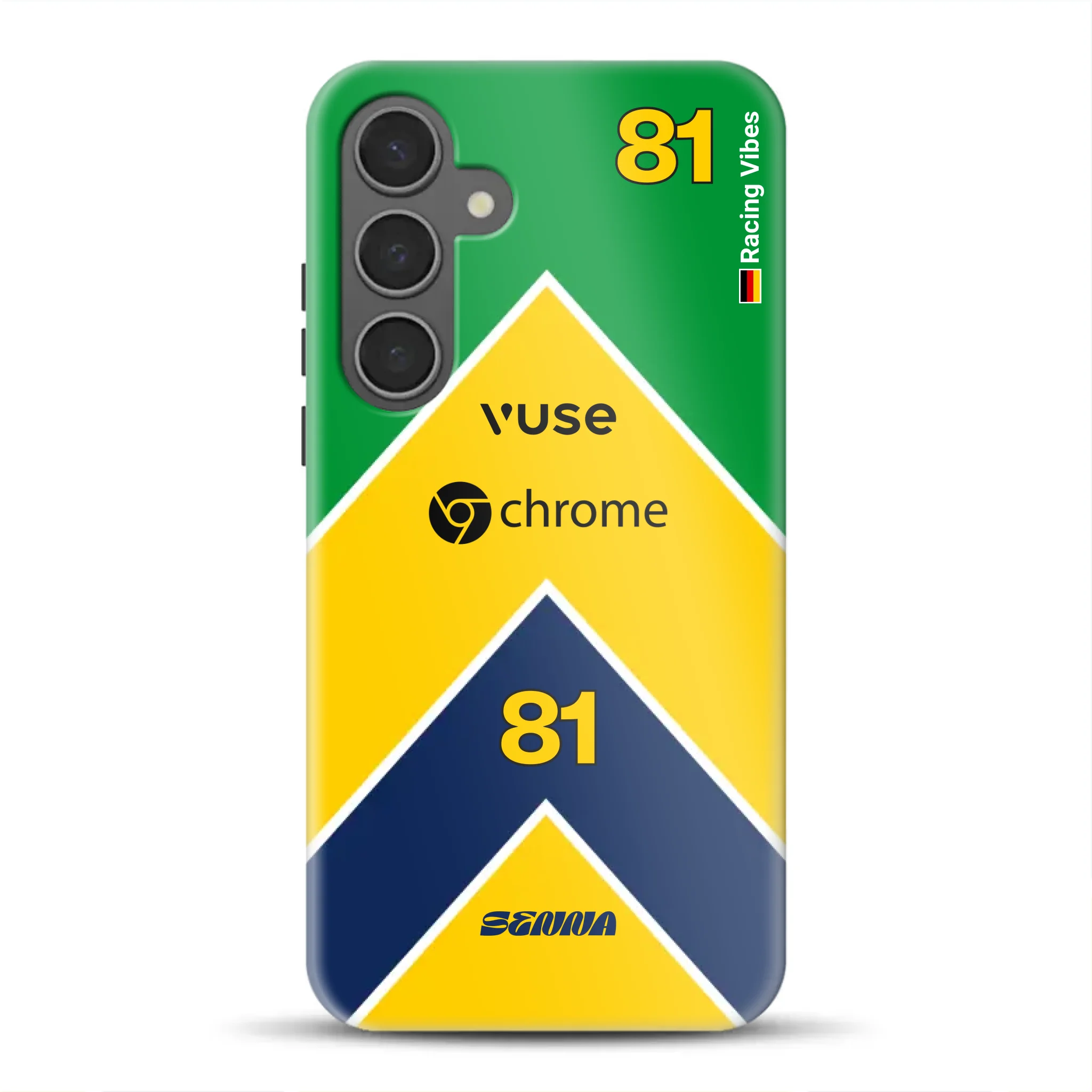 McL F1 Senna Monaco 2024 Livery - Individuelle Premium Hülle für Samsung