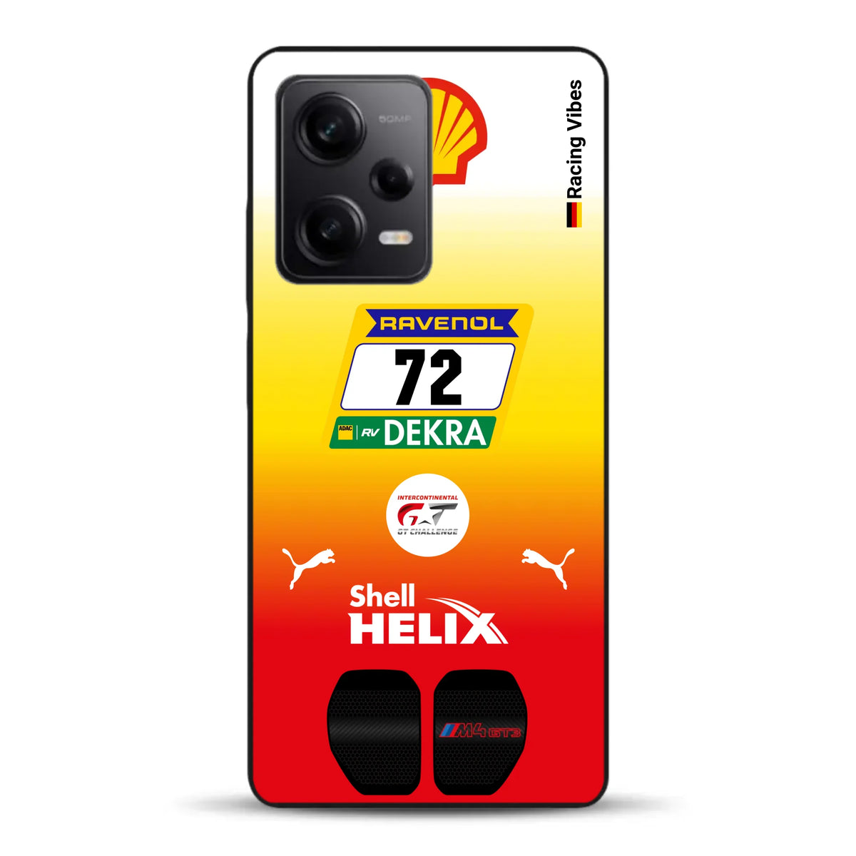 RMG M4 GT3 #72 24h Nürburgring 2024 Livery - Custodia per cellulare personalizzata per Xiaomi