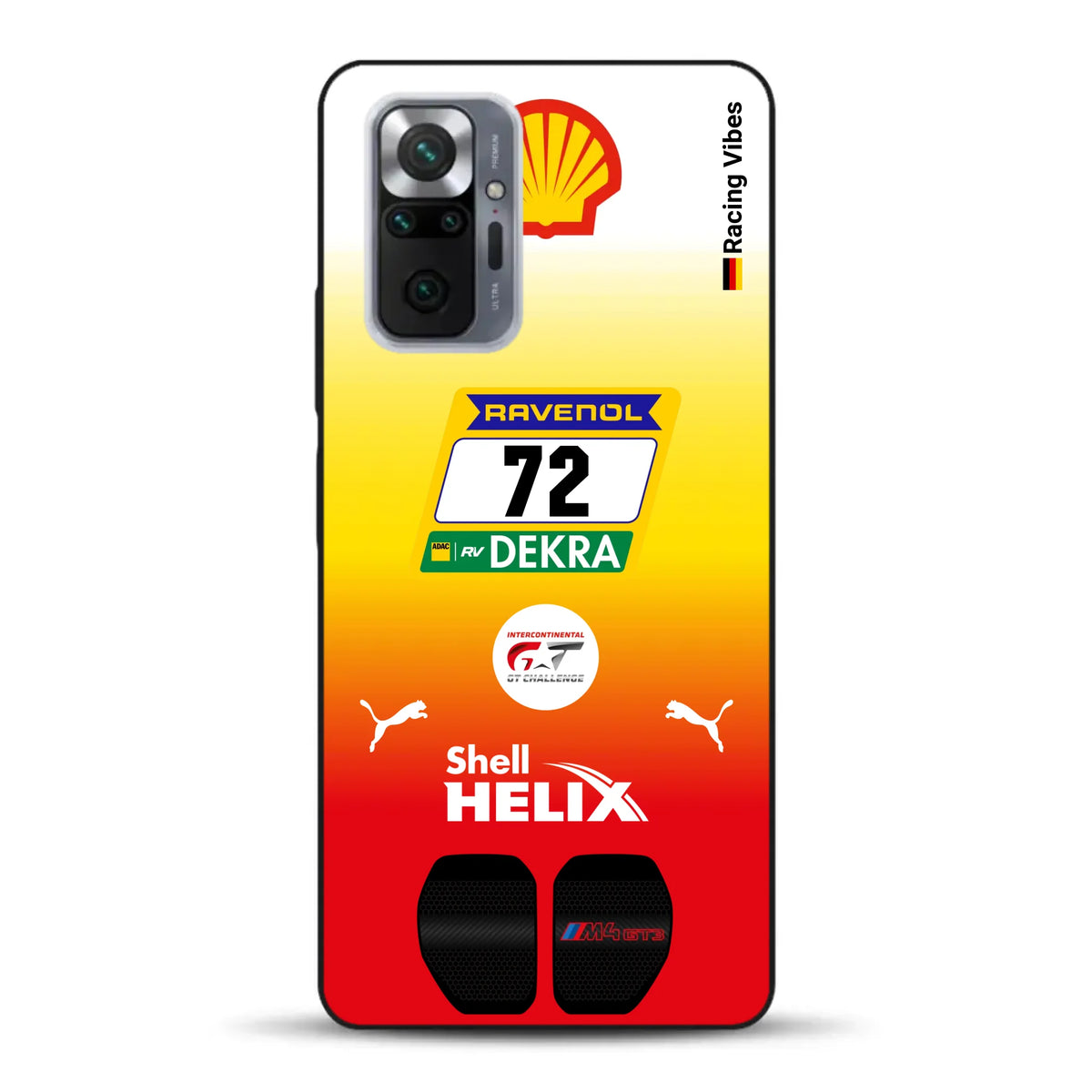 RMG M4 GT3 #72 24h Nürburgring 2024 Livery - Custodia per cellulare personalizzata per Xiaomi