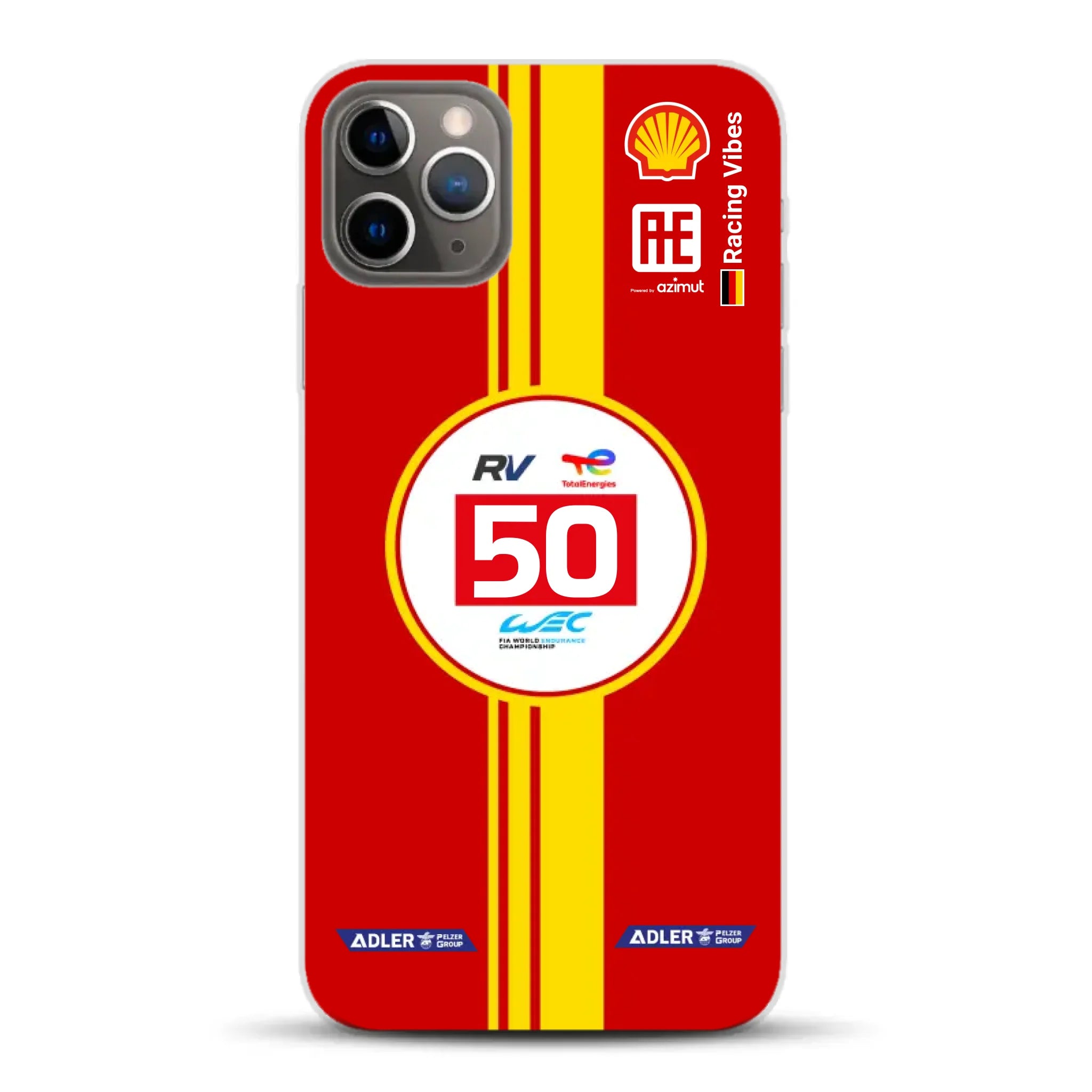 AF Corse 499P 2024 Livery - Custodia per cellulare personalizzata per iPhone