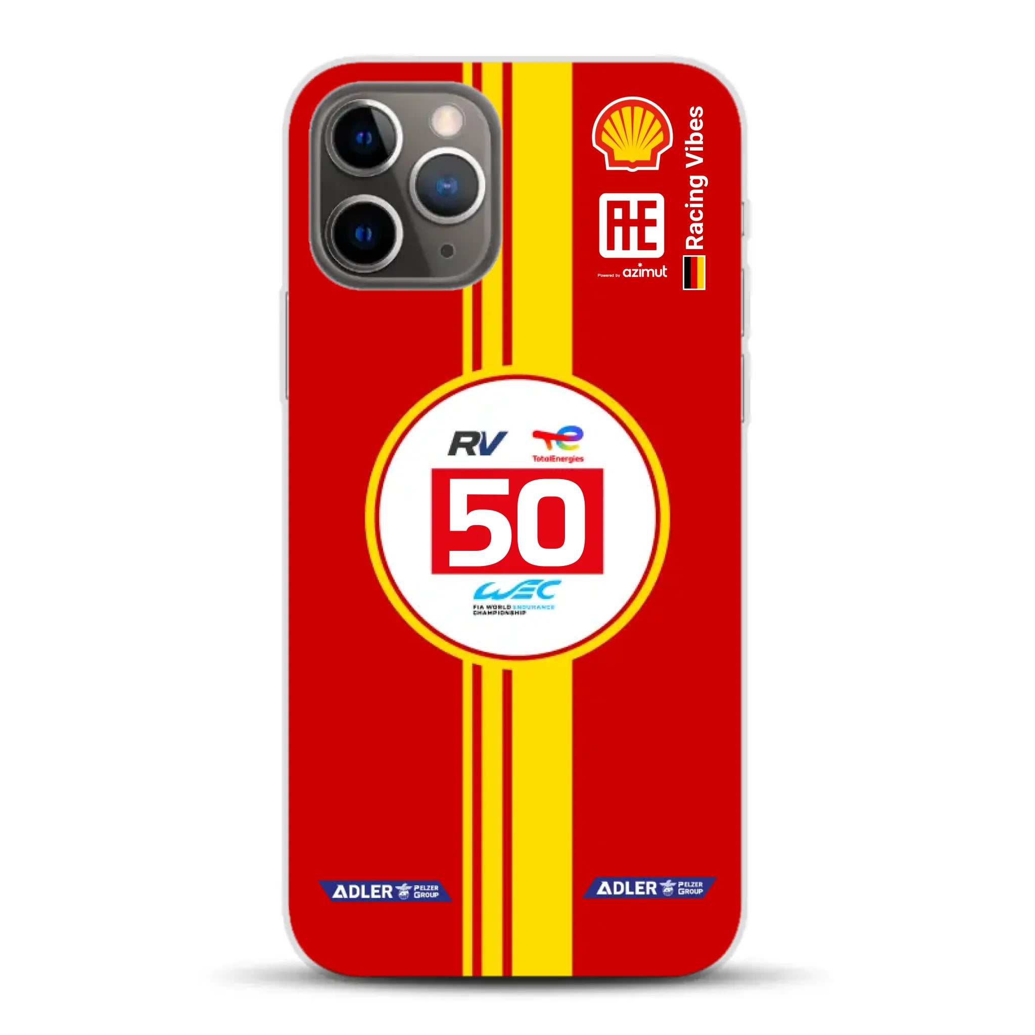 AF Corse 499P 2024 Livery - Individuelle Handyhülle für iPhone