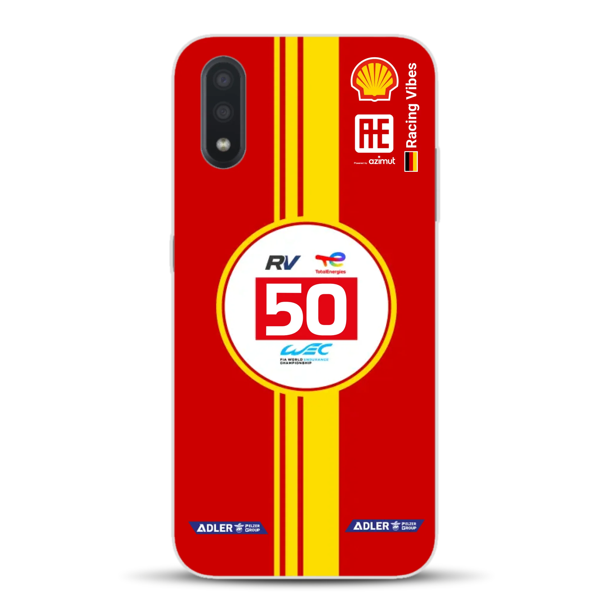 AF Corse 499P 2024 Livery - Custodia per cellulare personalizzata per Samsung
