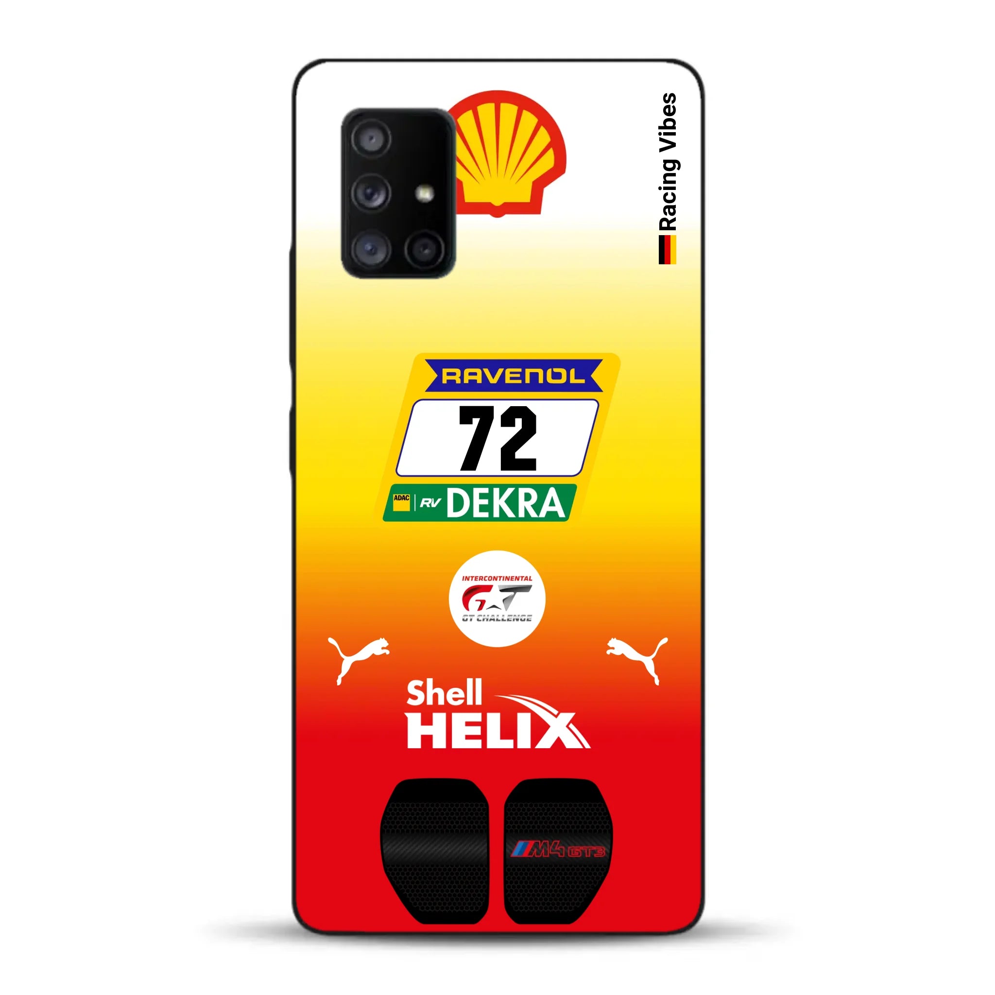 RMG M4 GT3 #72 24h Nürburgring 2024 Livery - Custom phone case for Samsung