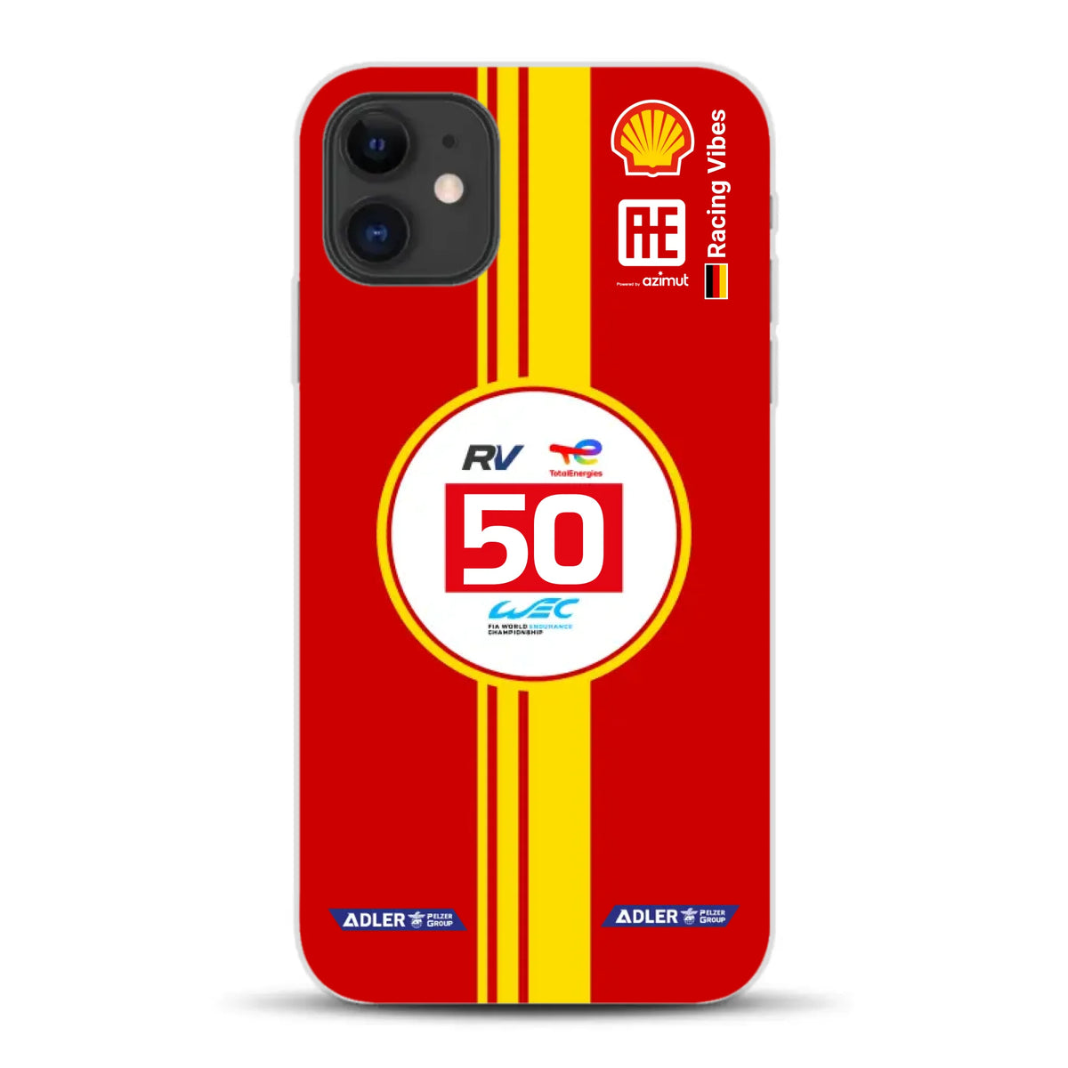 AF Corse 499P 2024 Livery - Individuelle Handyhülle für iPhone