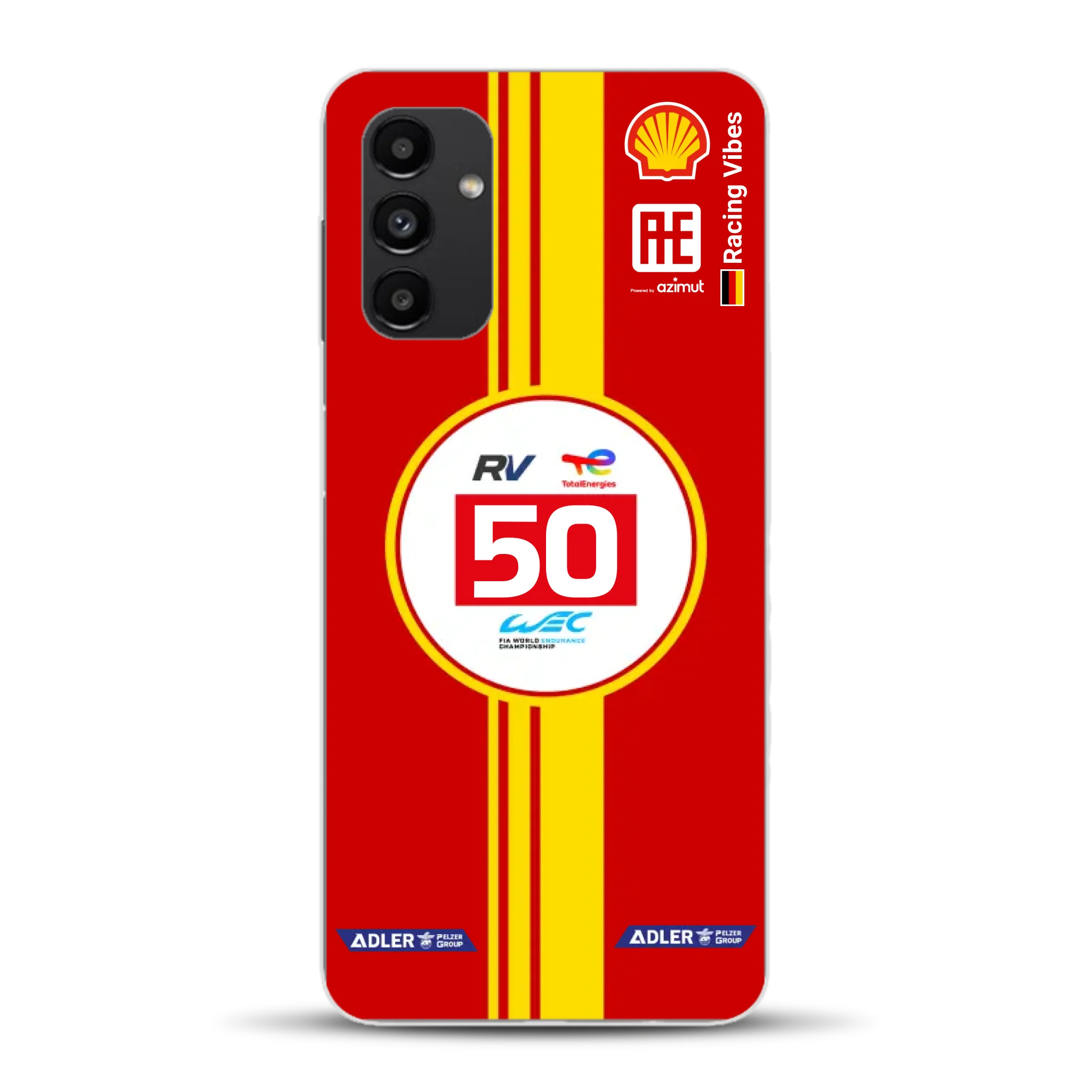 AF Corse 499P 2024 Livery - Custodia per cellulare personalizzata per Samsung